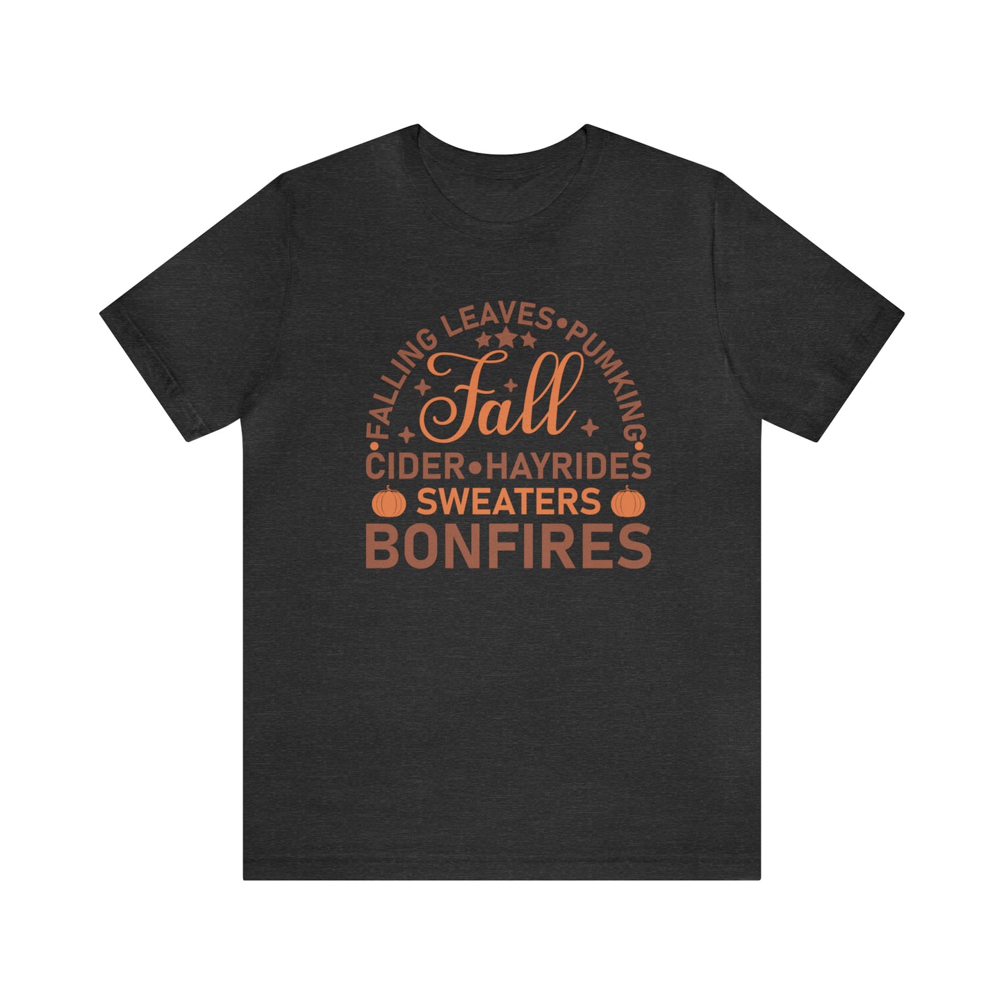 Falling Leaves - Bella Canvas Short Sleeve Tee