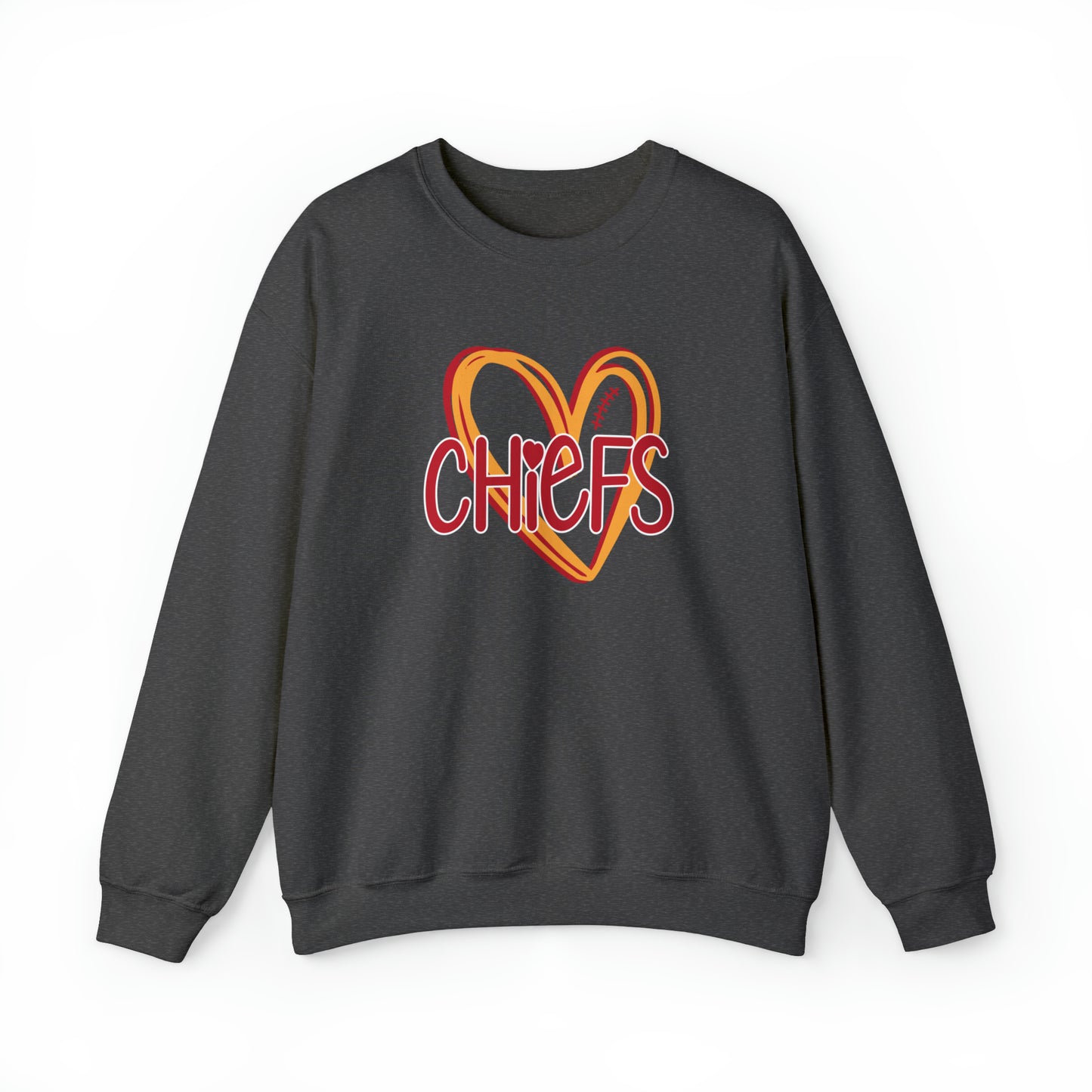 Chiefs Heart - Crewneck Sweatshirt