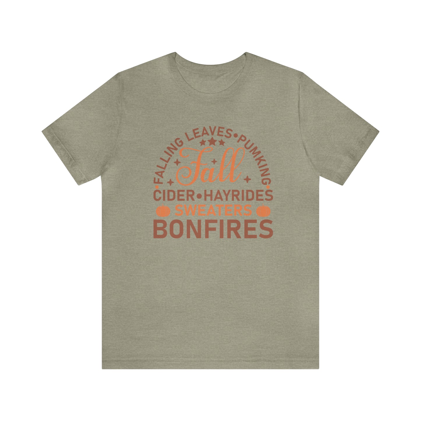 Falling Leaves - Bella Canvas Short Sleeve Tee