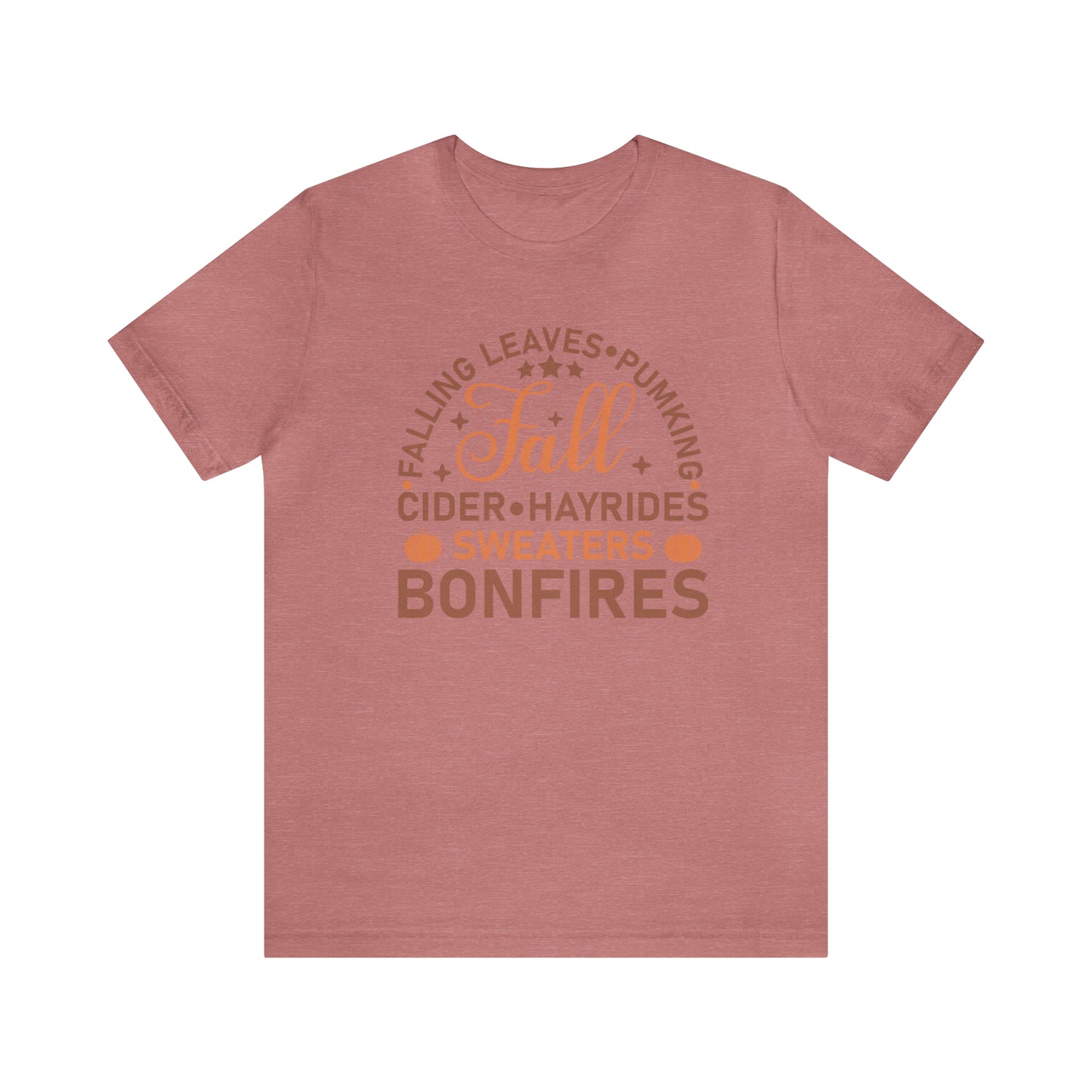 Falling Leaves - Bella Canvas Short Sleeve Tee