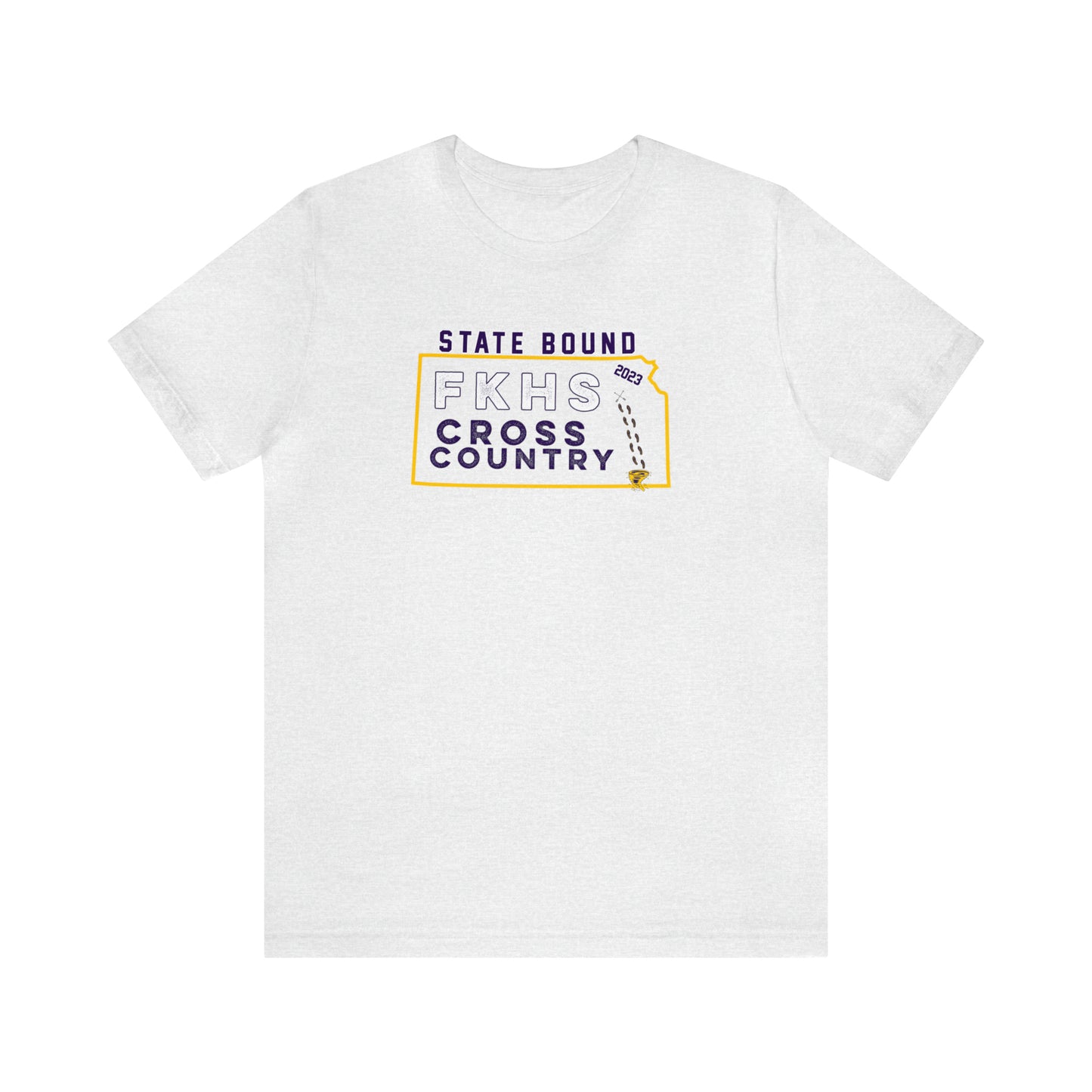 Cross Country STATE BOUND!! - Bella Canvas Short Sleeve Tee