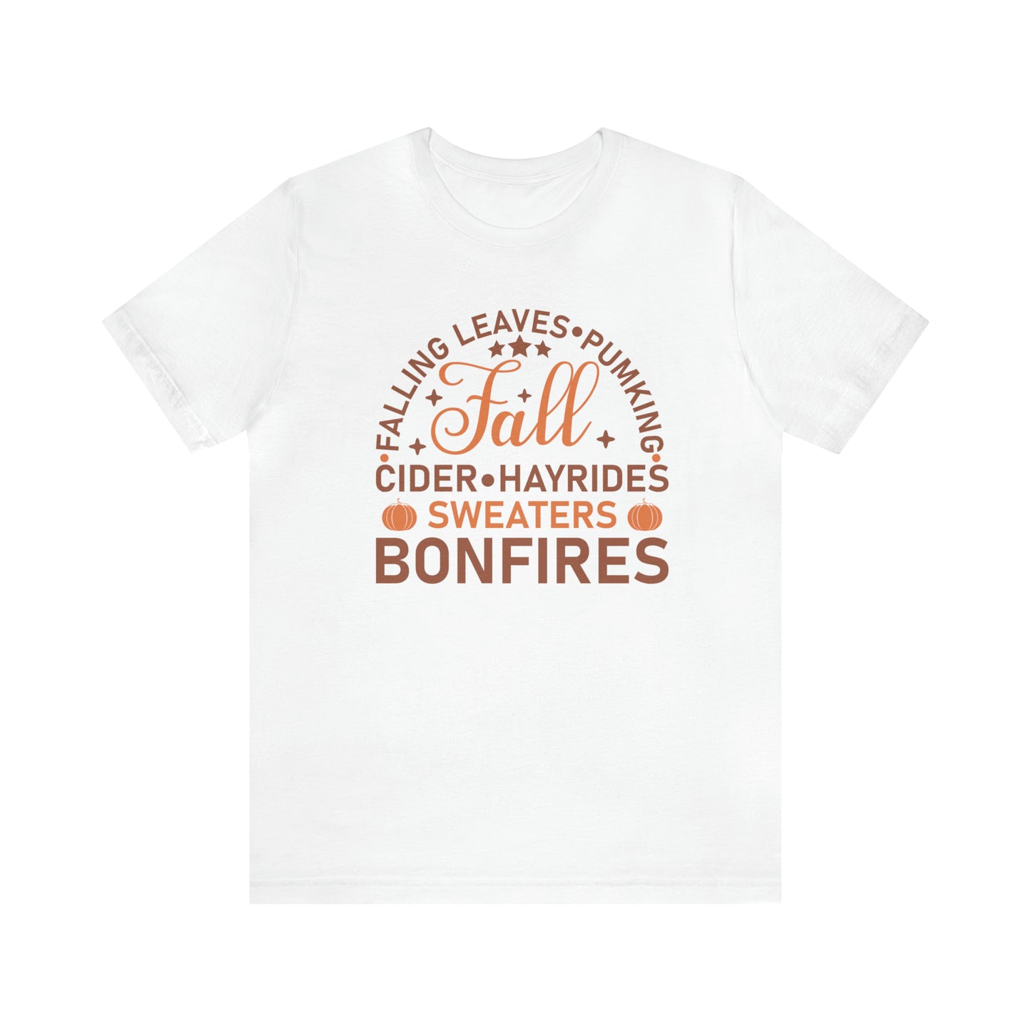 Falling Leaves - Bella Canvas Short Sleeve Tee
