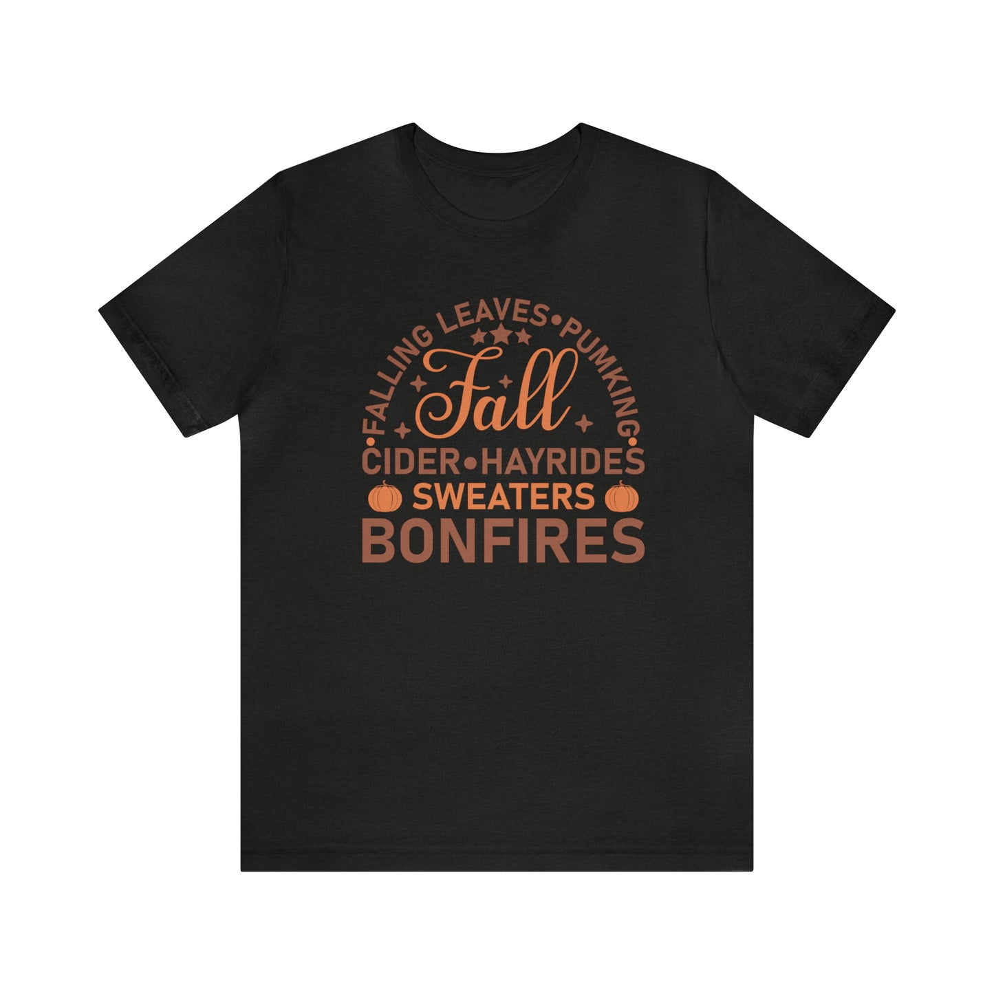 Falling Leaves - Bella Canvas Short Sleeve Tee