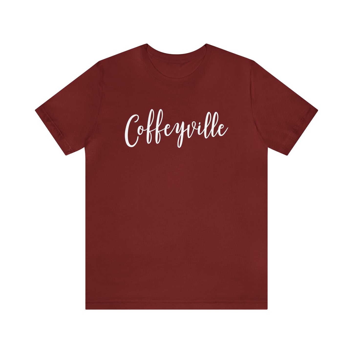 Coffeyville white - Bella Canvas Short Sleeve Tee