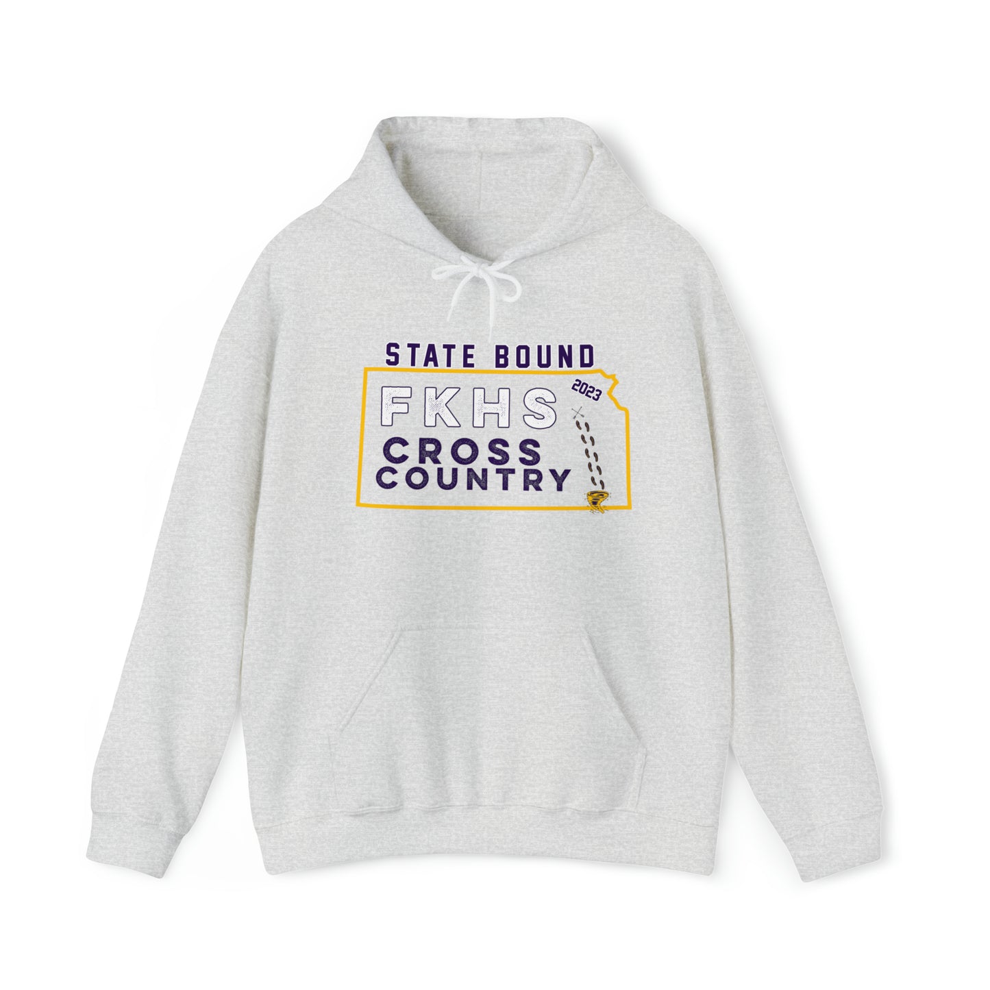 Cross Country STATE BOUND - Unisex Heavy Blend™ Hooded Sweatshirt