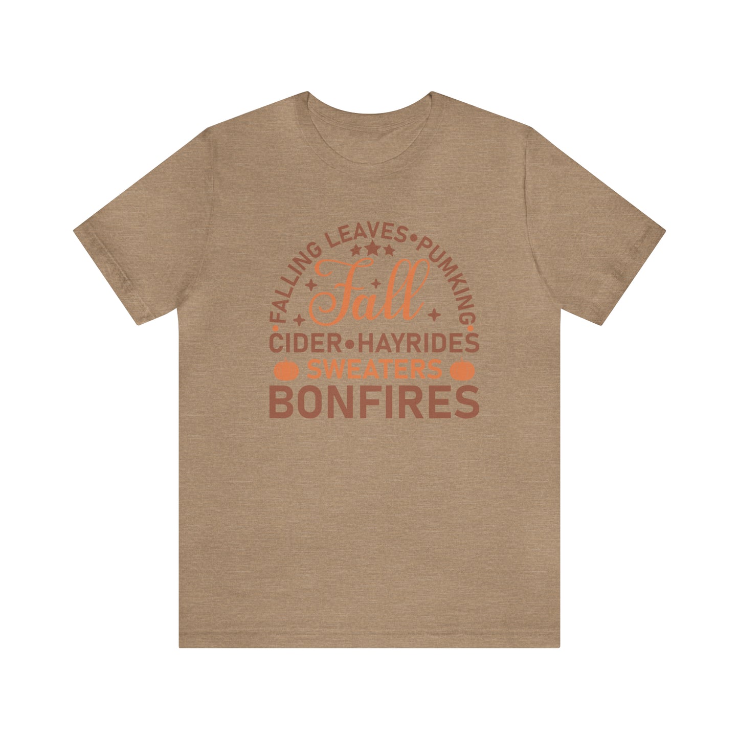 Falling Leaves - Bella Canvas Short Sleeve Tee