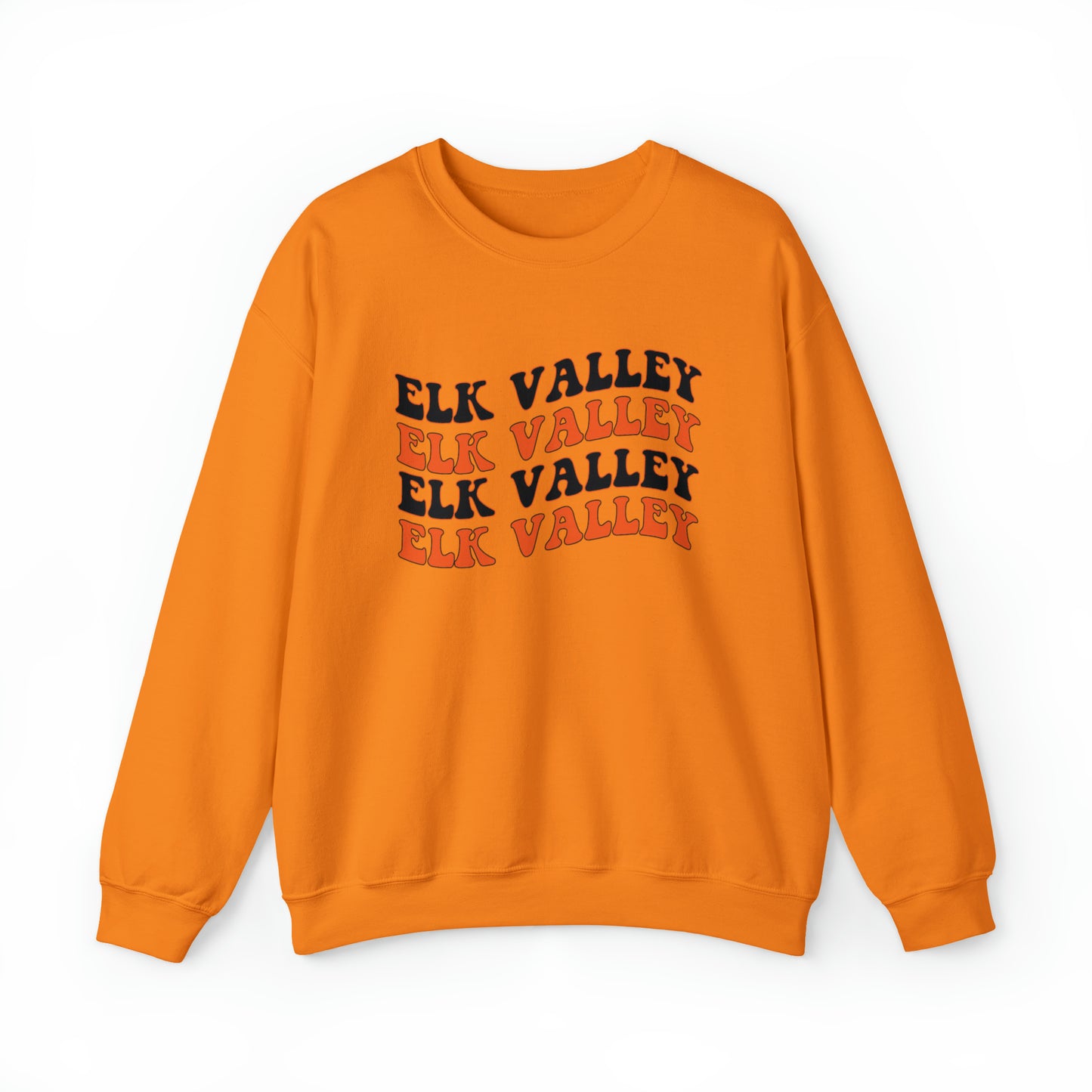 Text Flag Unisex Heavy Blend™ Crewneck Sweatshirt