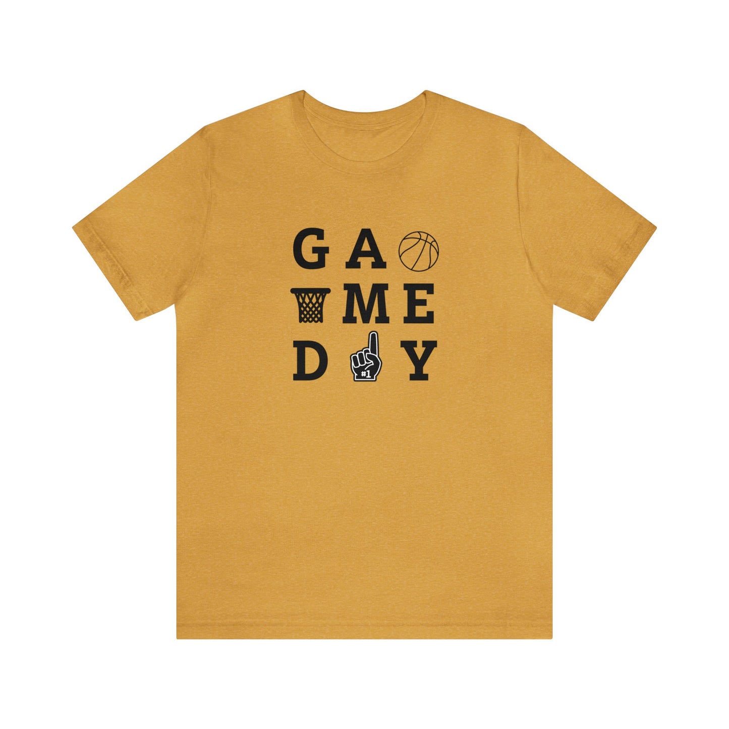 Basketball Gameday - Bella Canvas Unisex Jersey Short Sleeve Tee