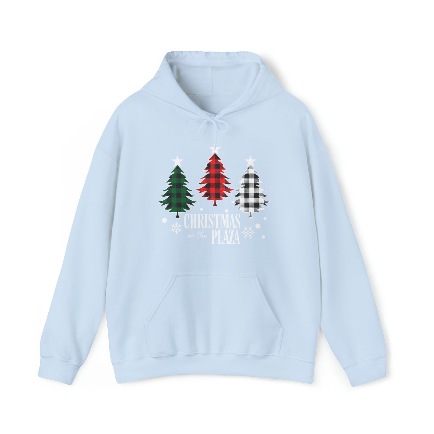 Christmas Plaza - Unisex Heavy Blend™ Hooded Sweatshirt