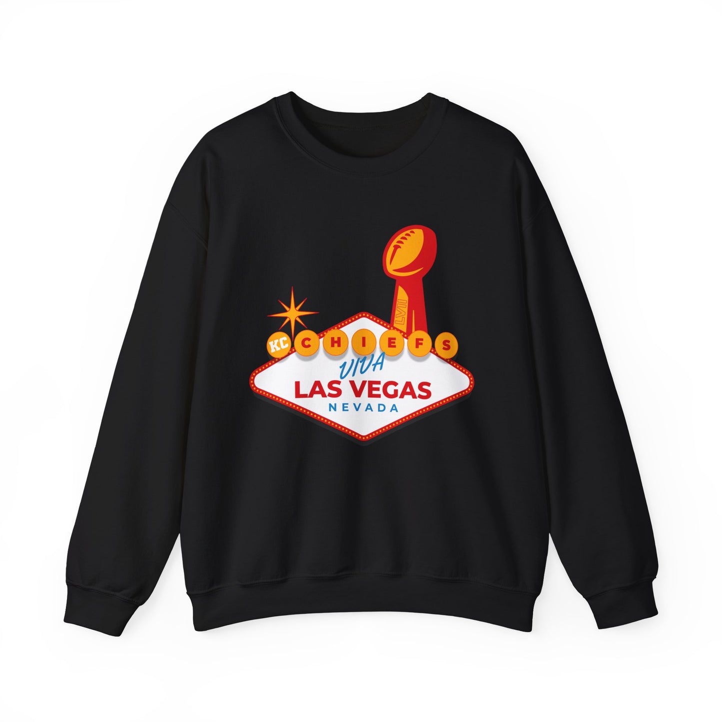 Viva Las Vegas! - Gildan Unisex Heavy Blend™ Crewneck Sweatshirt