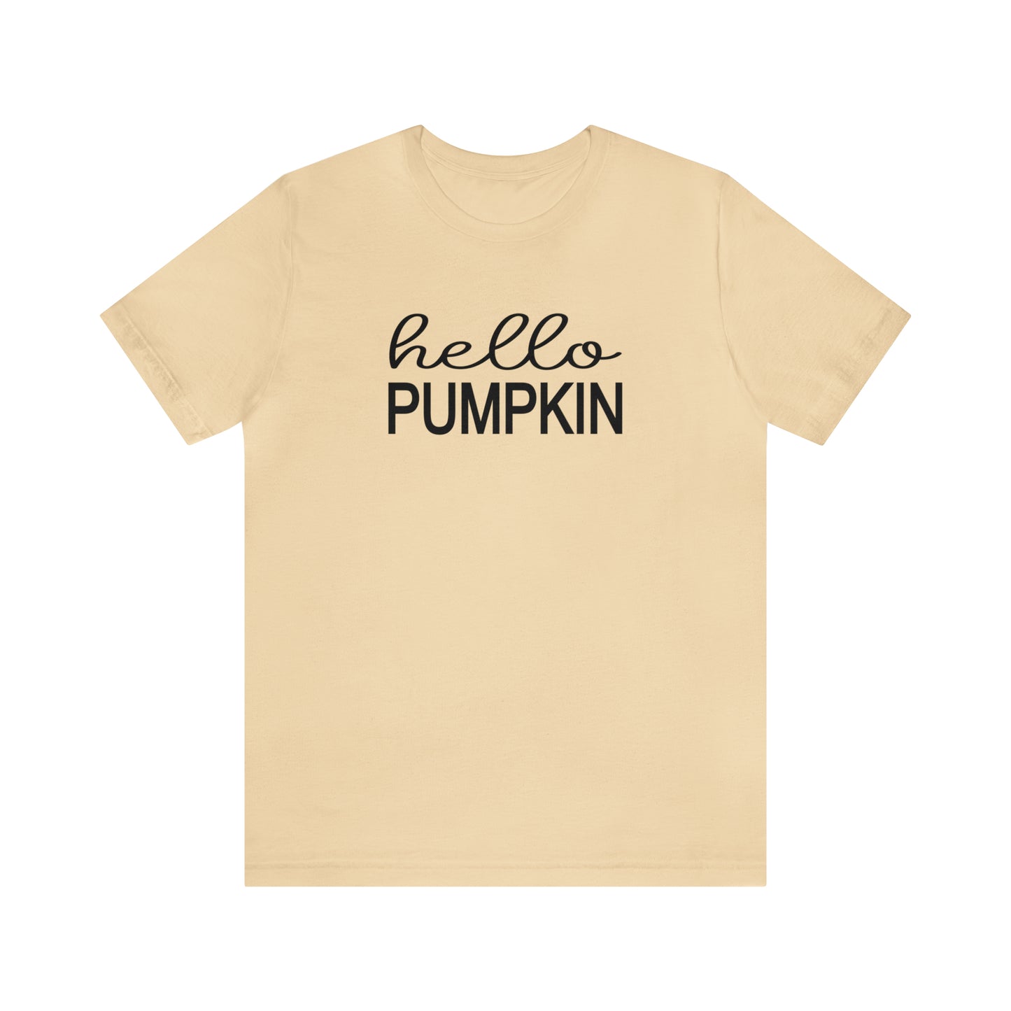 Hello Pumpkin - Bella Canvas Short Sleeve Tee