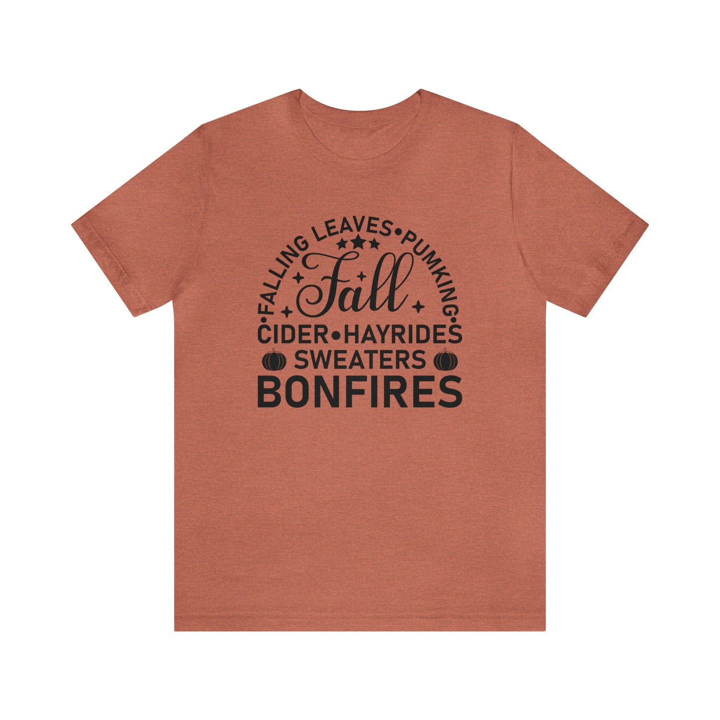Falling Leaves - Bella Canvas Short Sleeve Tee
