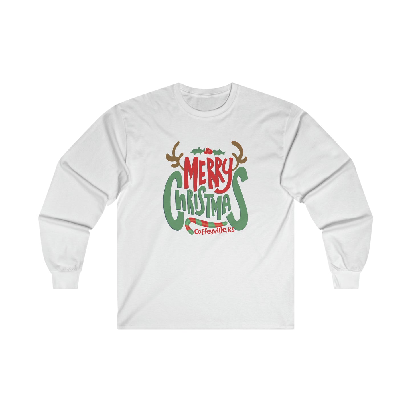 Merry Christmas Cville - Long Sleeve Tee