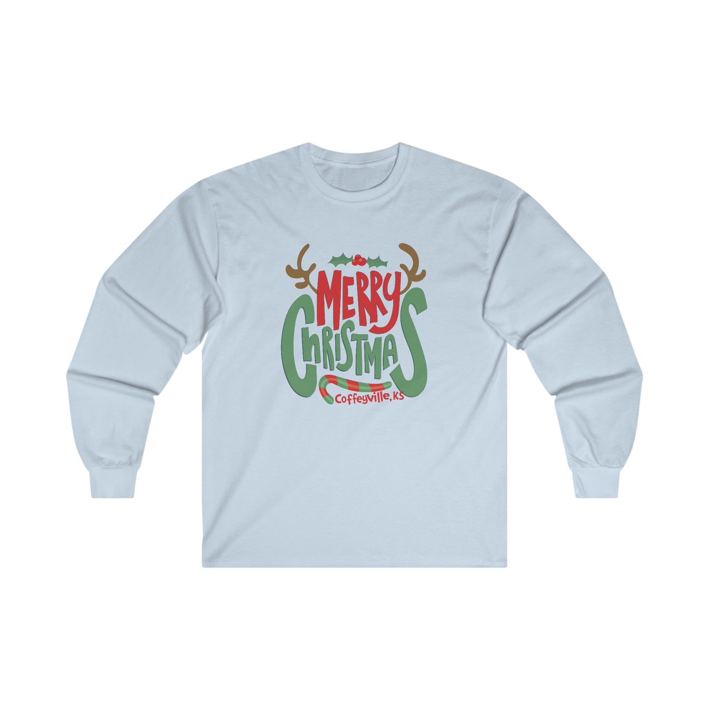 Merry Christmas Cville - Long Sleeve Tee