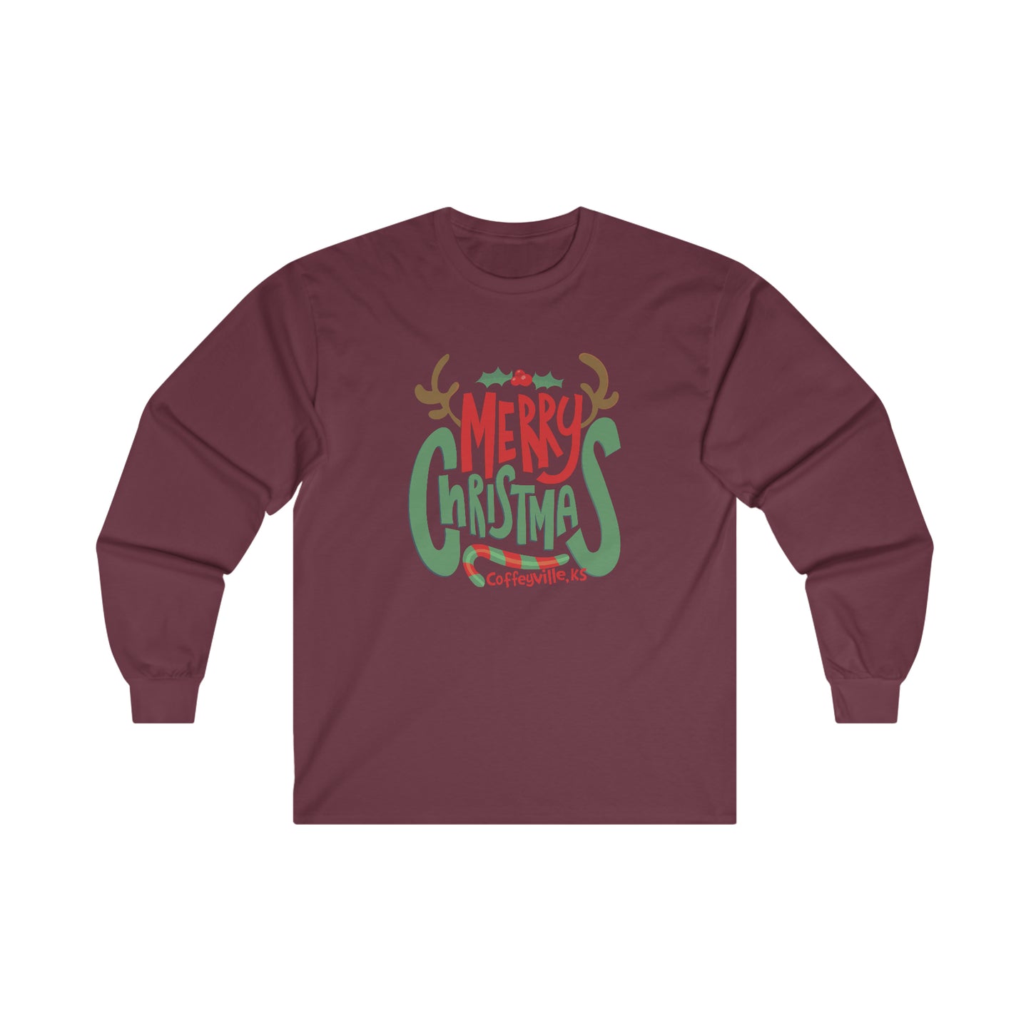 Merry Christmas Cville - Long Sleeve Tee