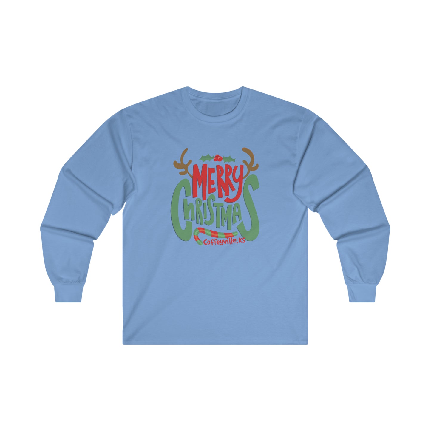 Merry Christmas Cville - Long Sleeve Tee