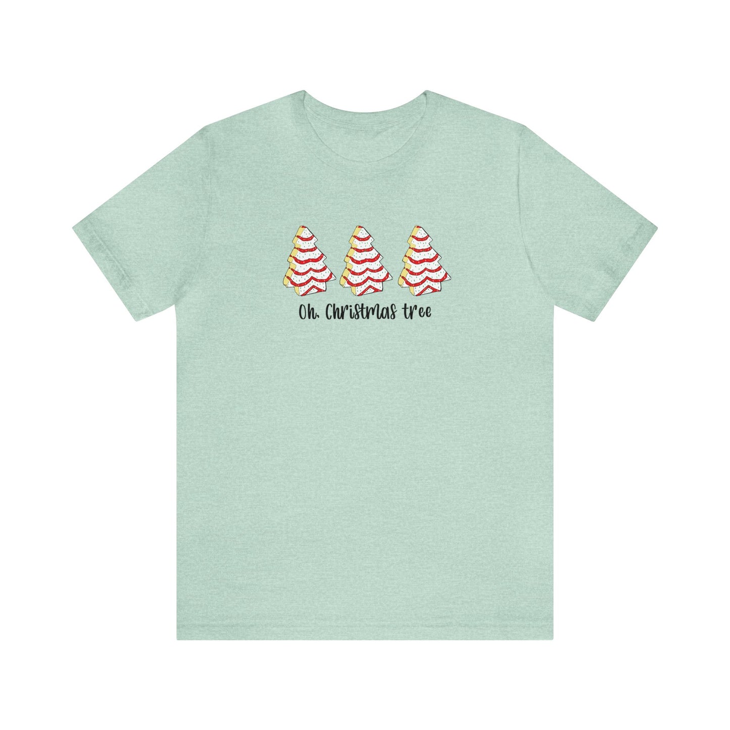 Oh, Christmas tree - Bella + Canvas Unisex Jersey Short Sleeve Tee