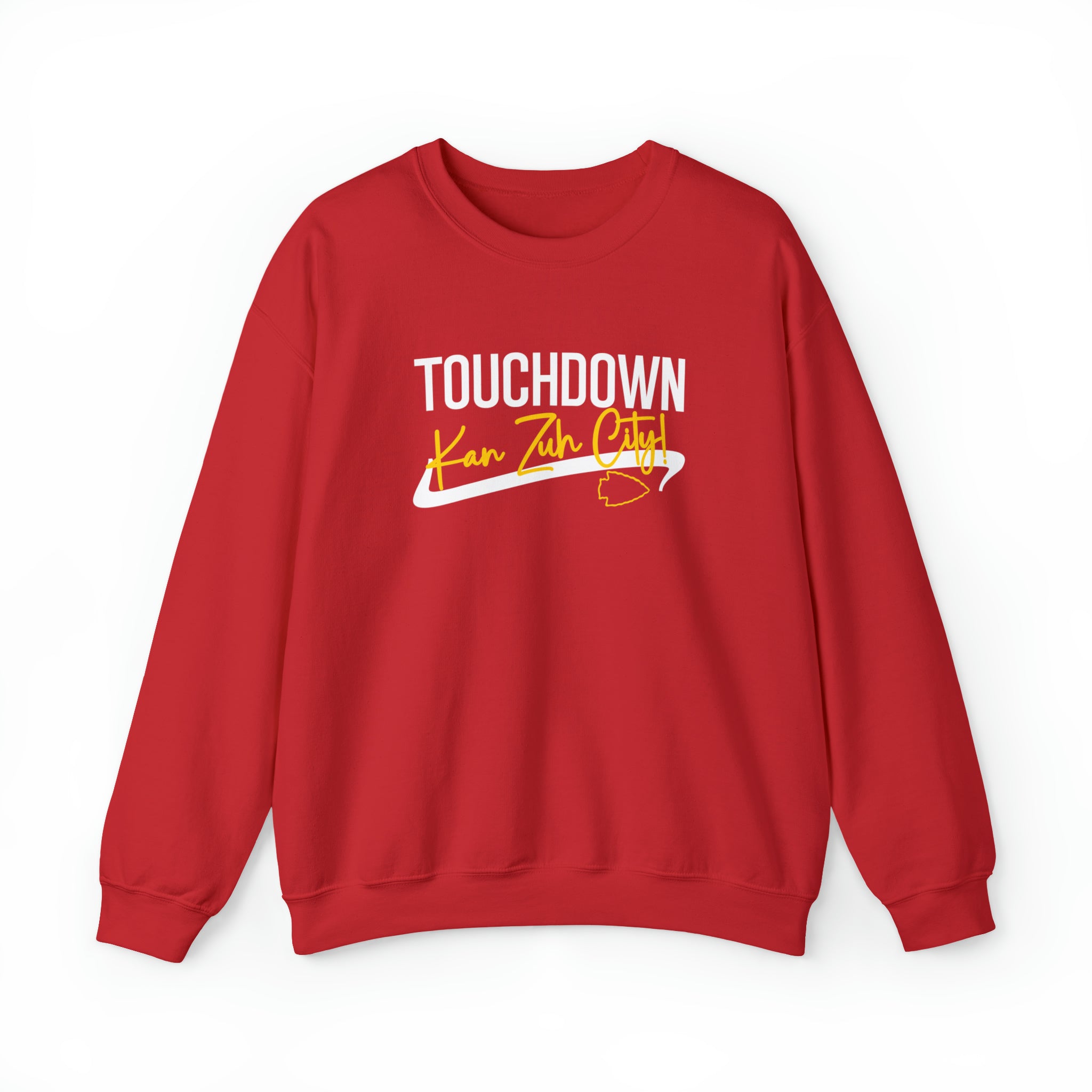 Touch Down Kan Zuh City Shirt Kansas City Football Sweatshirt - Happy Place  for Music Lovers