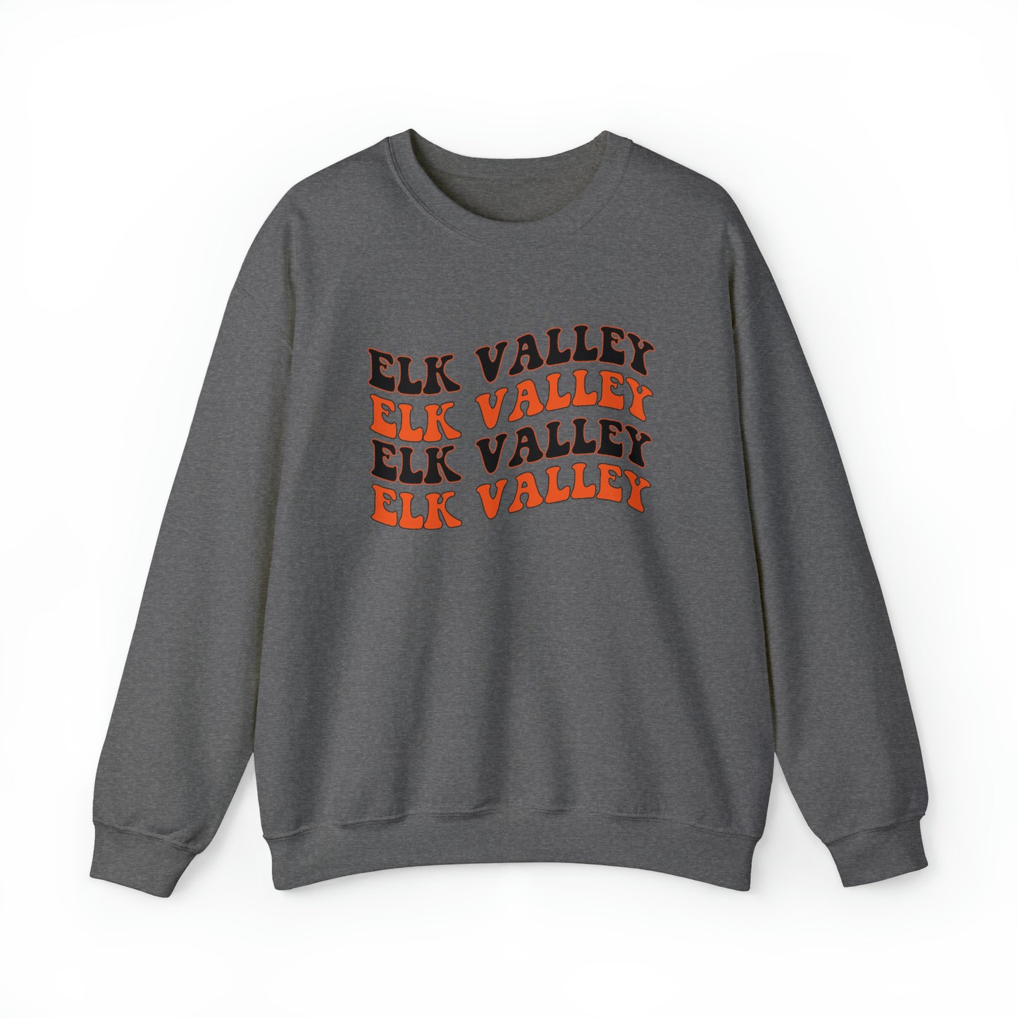 Text Flag Unisex Heavy Blend™ Crewneck Sweatshirt