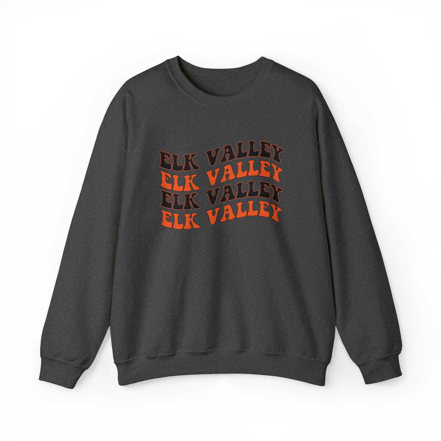 Text Flag Unisex Heavy Blend™ Crewneck Sweatshirt