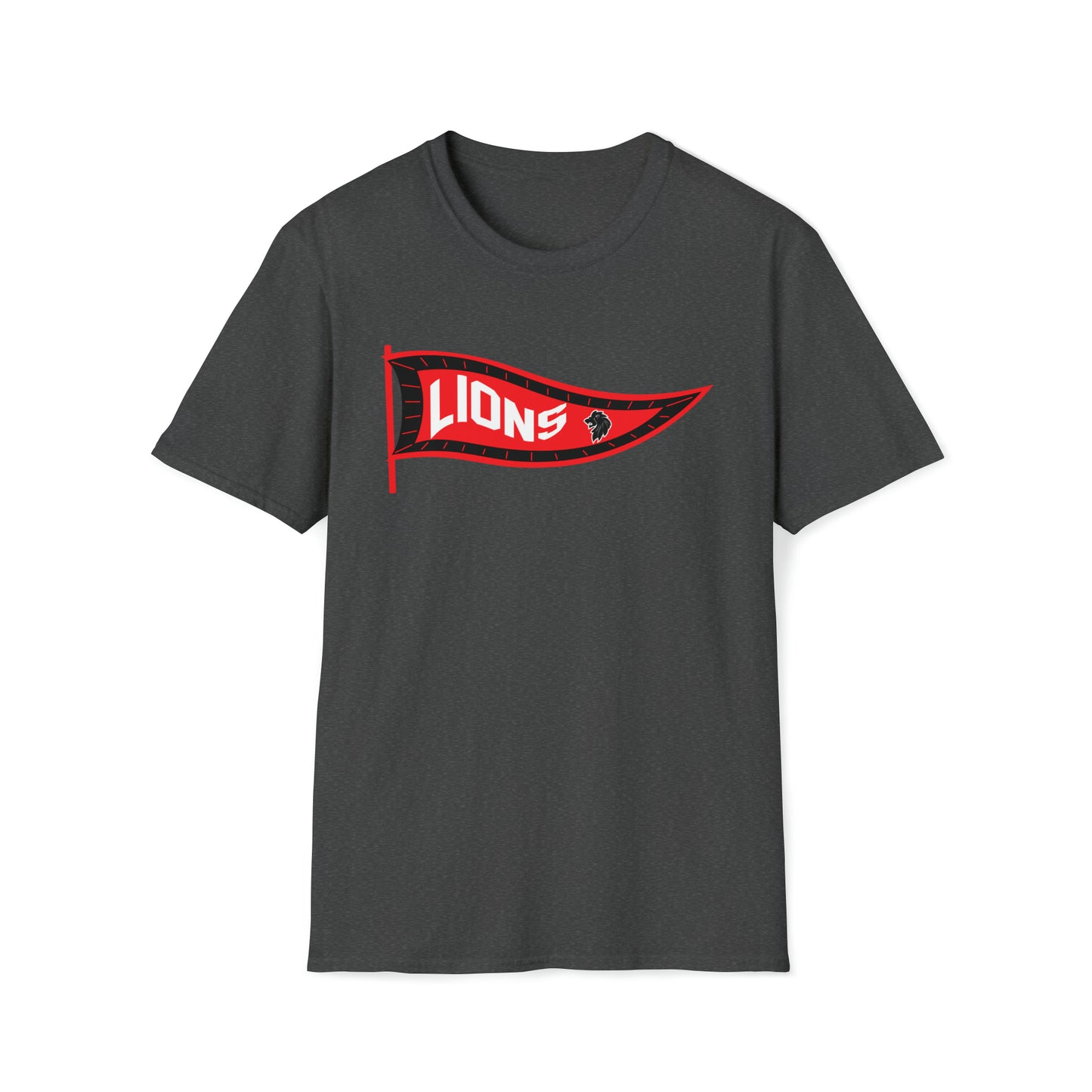 Lion Pennant - Softstyle T-Shirt