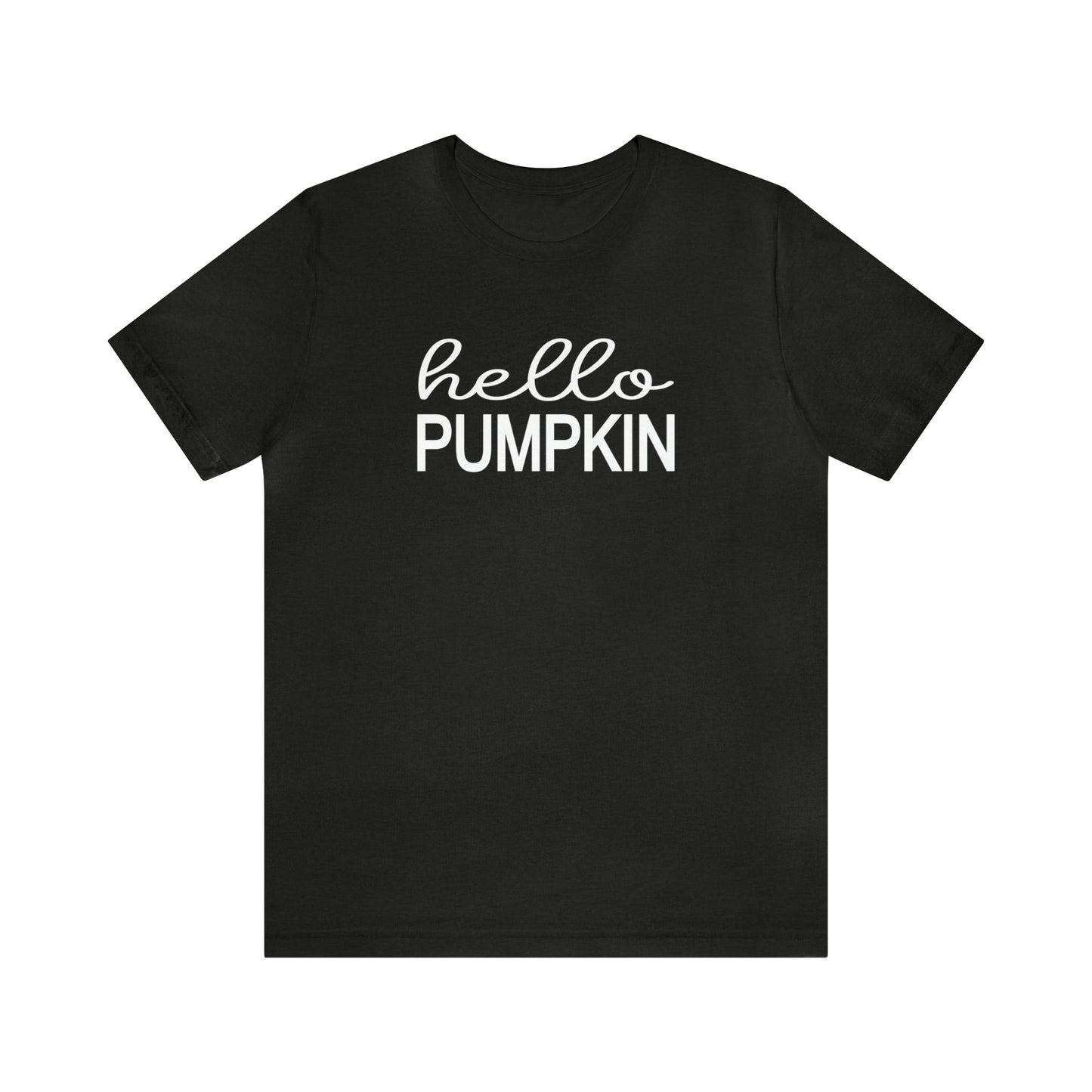 Hello Pumpkin - Bella Canvas Short Sleeve Tee