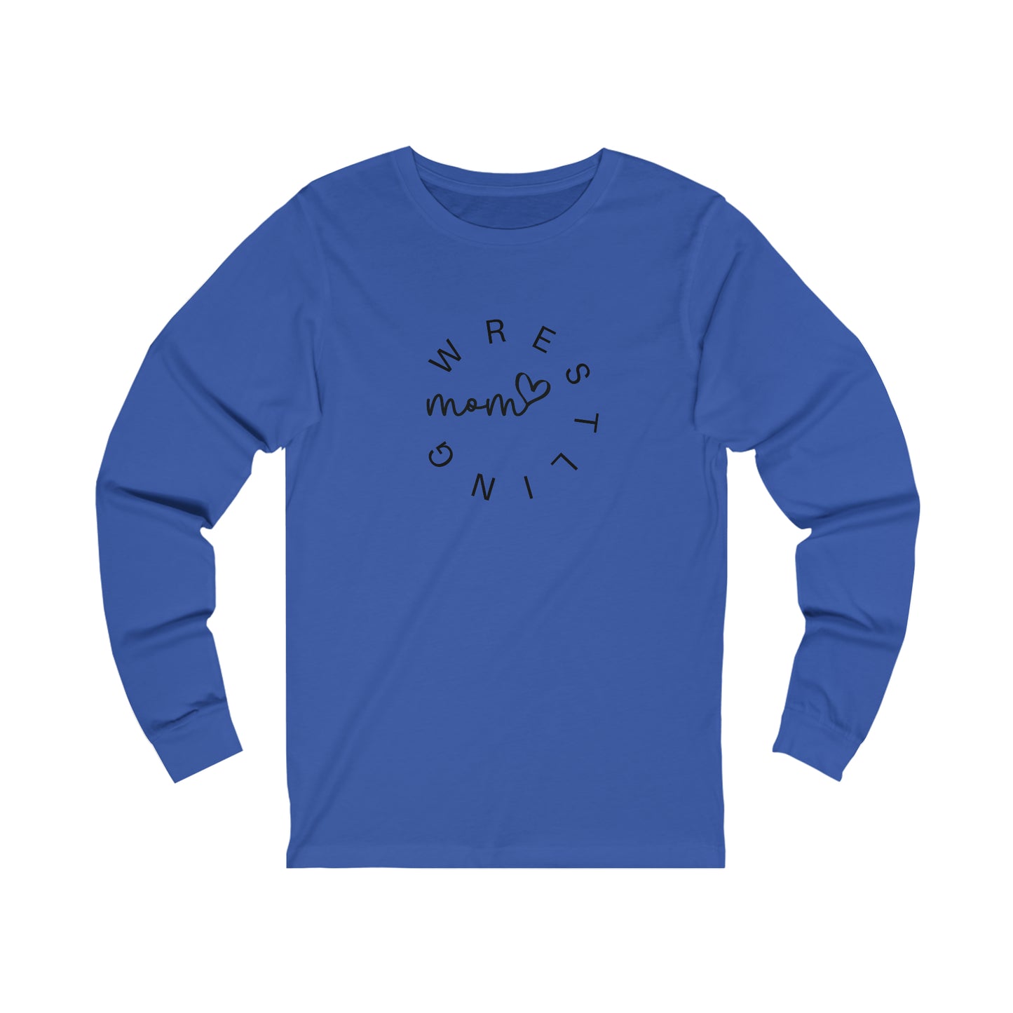 Wrestling mom - Bella + Canvas Unisex Jersey Long Sleeve Tee