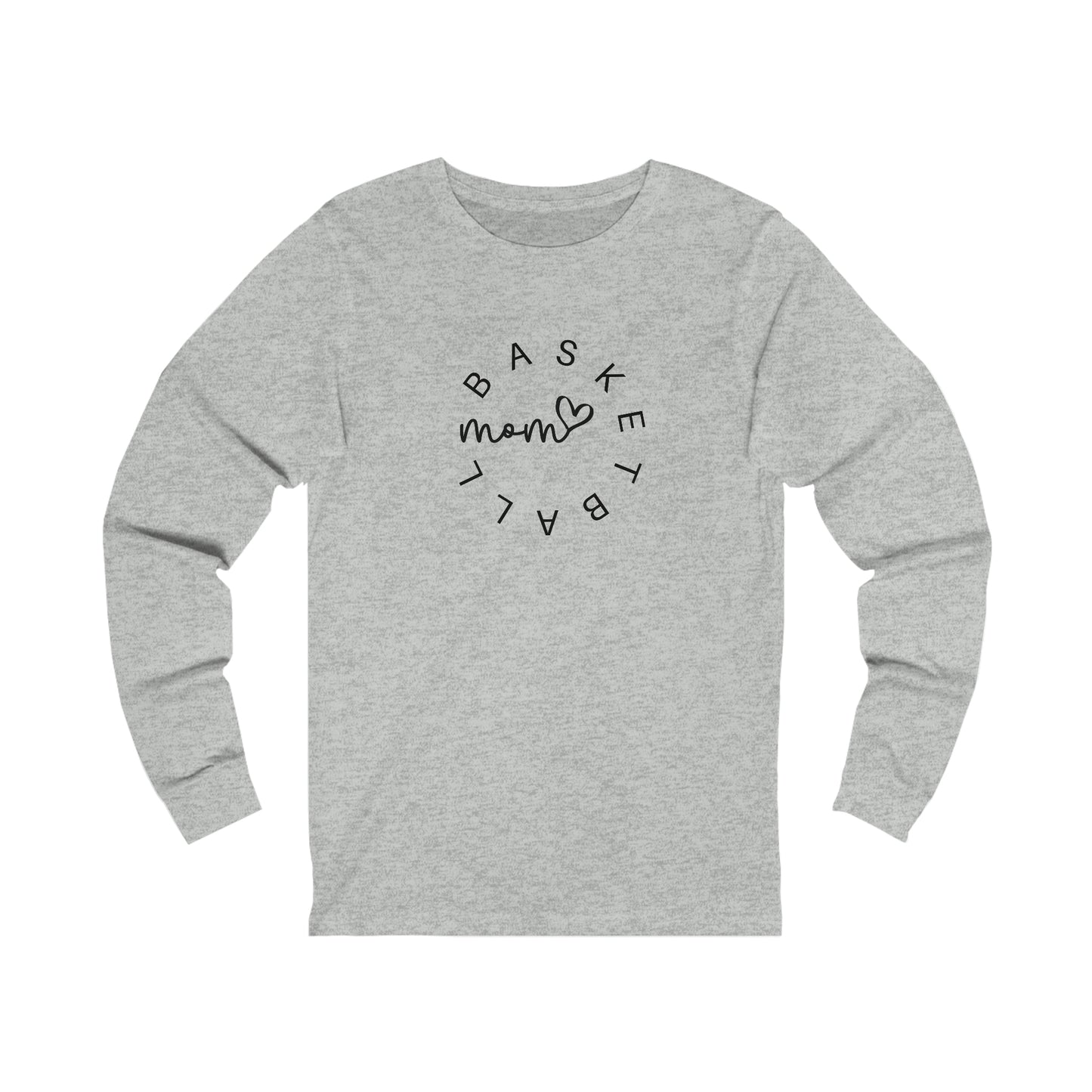 Basketball mom - Bella + Canvas Unisex Jersey Long Sleeve Tee