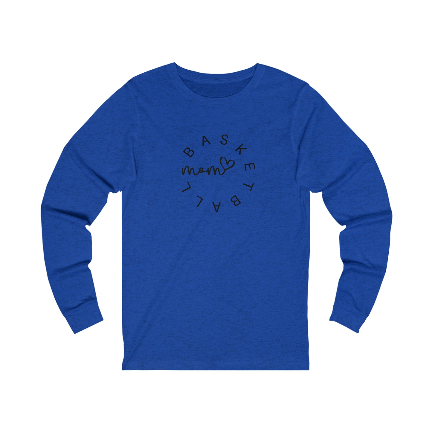 Basketball mom - Bella + Canvas Unisex Jersey Long Sleeve Tee