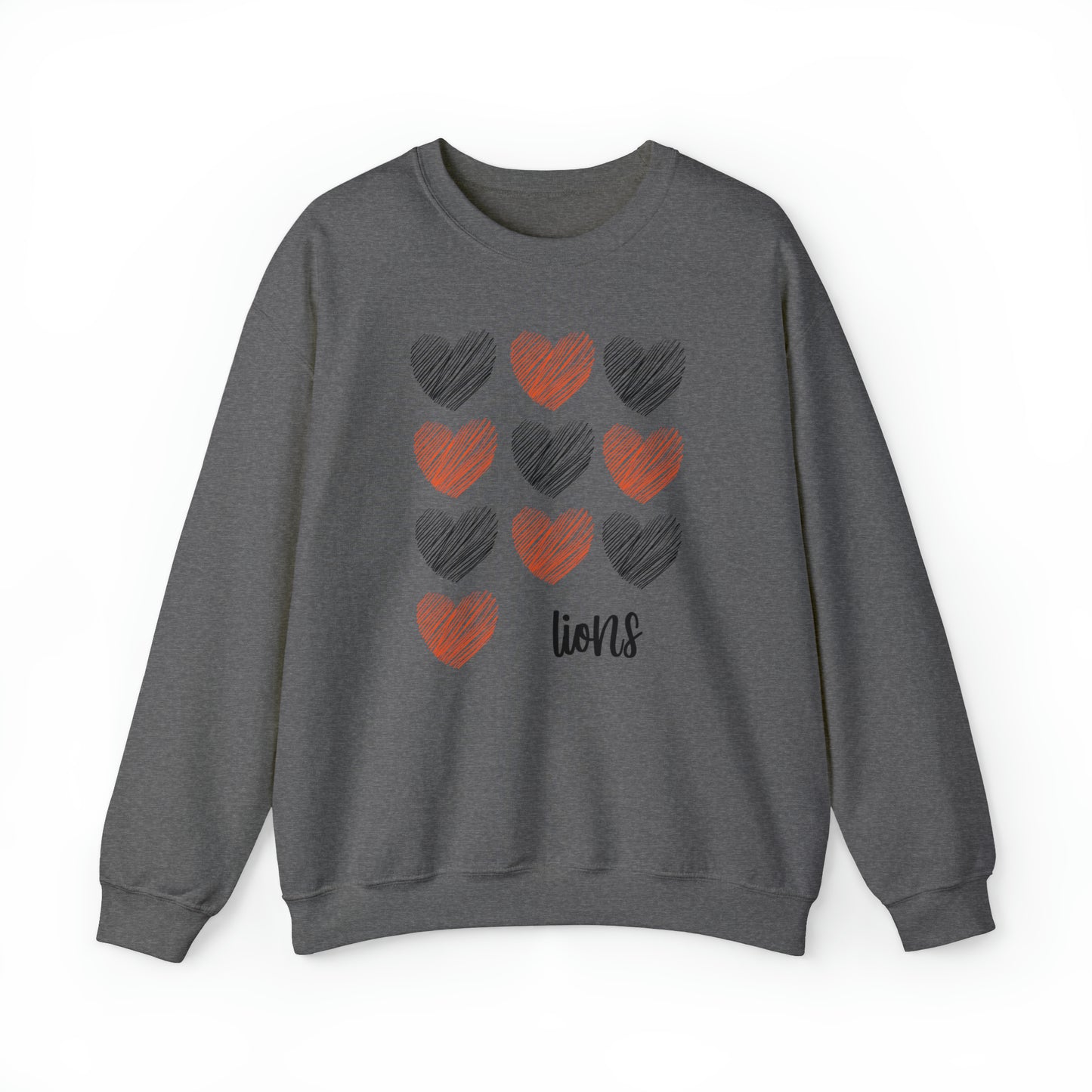 Lions Heart Unisex Heavy Blend™ Crewneck Sweatshirt