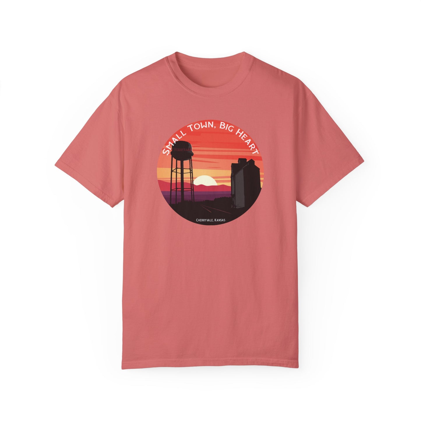 Small Town, Big Heart - Short Sleeve on Comfort Colors