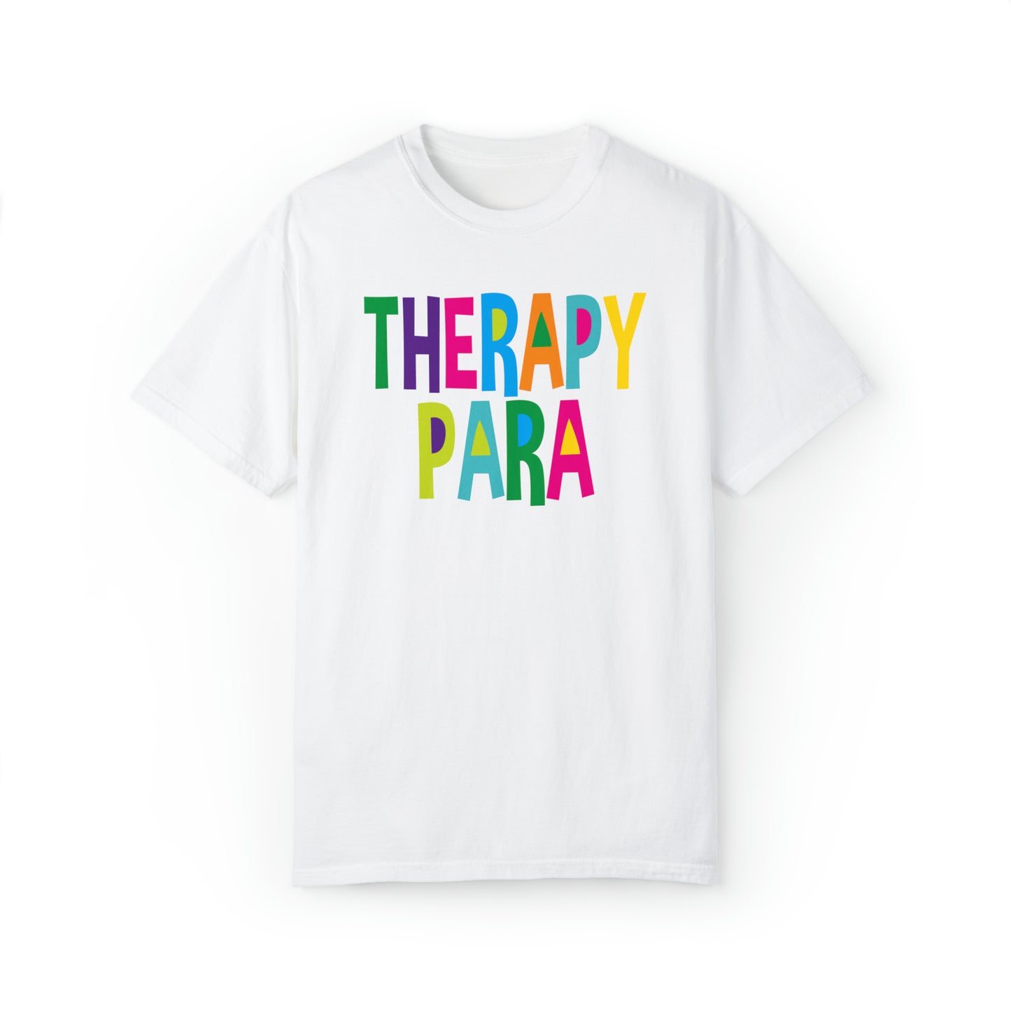Therapy Para - Comfort Colors 1717 Unisex Garment-Dyed T-shirt