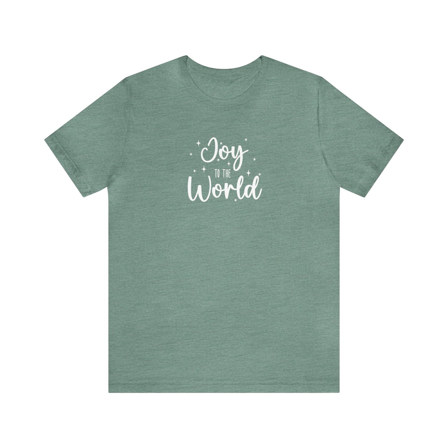 Joy to the World - Bella + Canvas Unisex Jersey Short Sleeve Tee