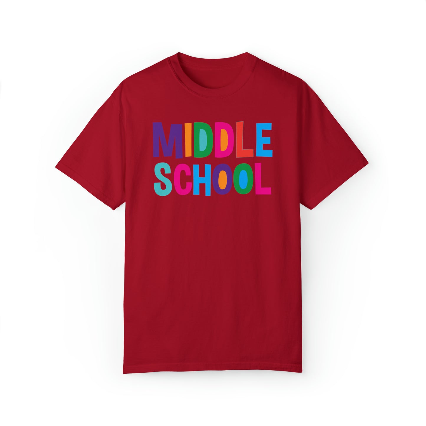 Middle School - Comfort Colors 1717 Unisex Garment-Dyed T-shirt