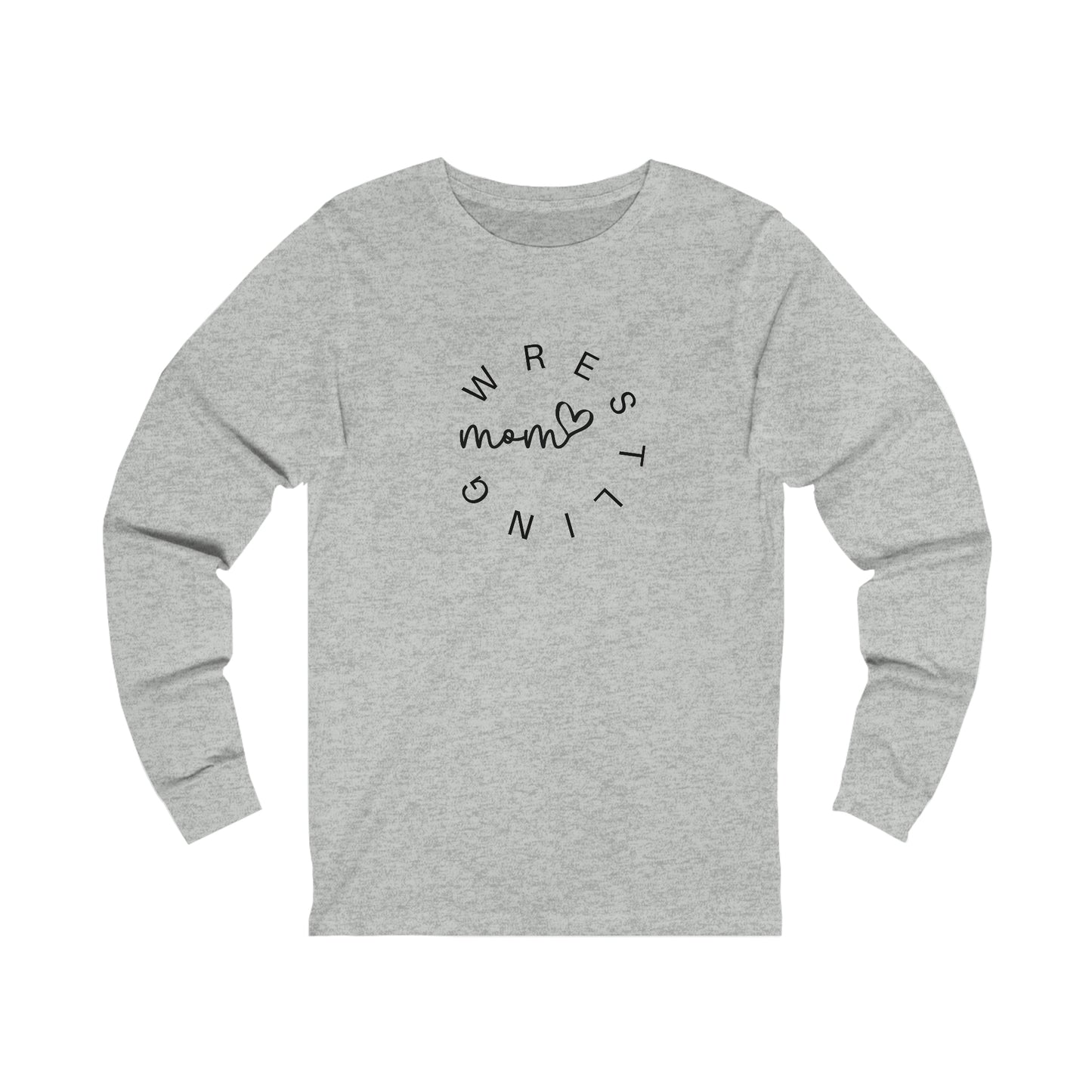 Wrestling mom - Bella + Canvas Unisex Jersey Long Sleeve Tee