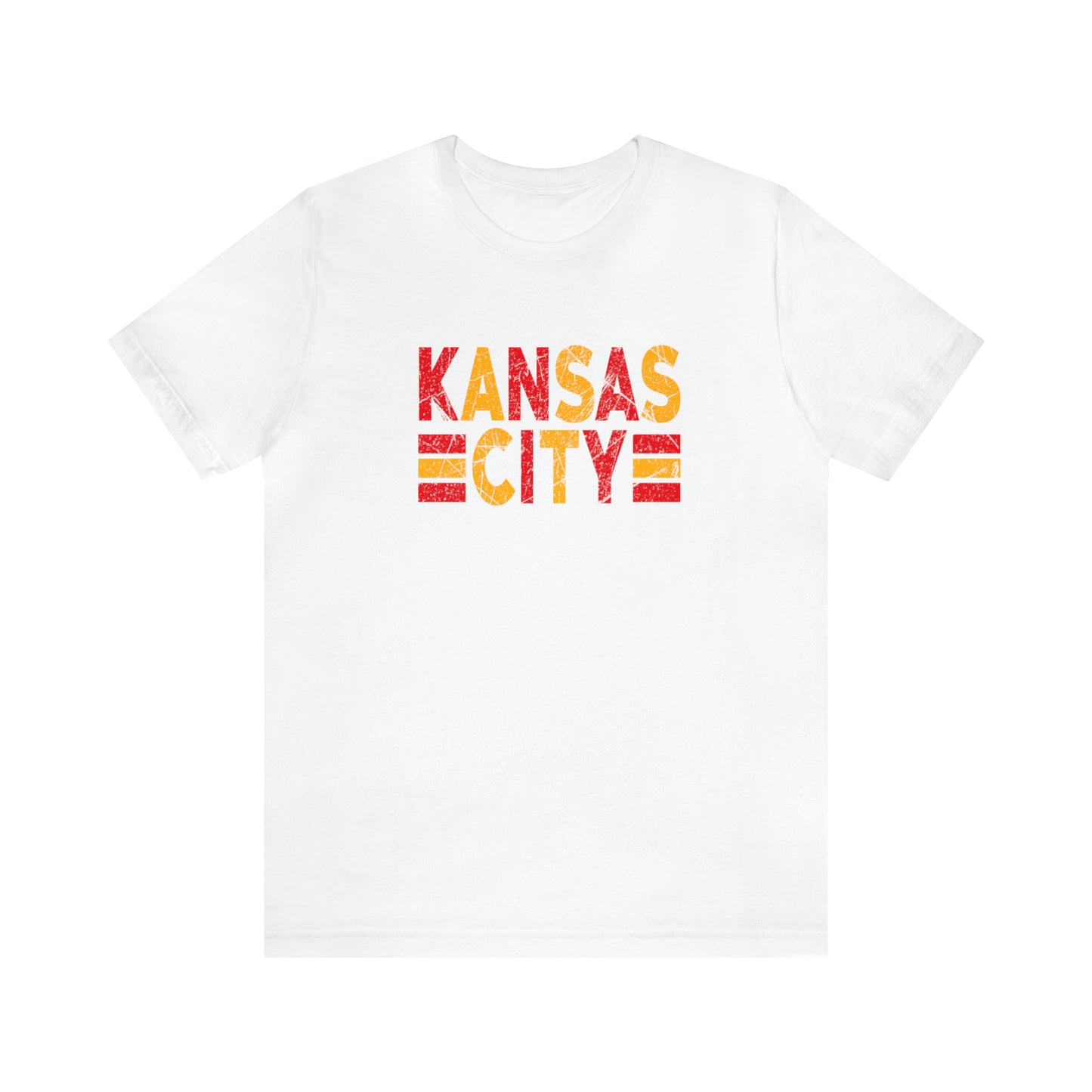 Kansas City Distressed - Bella Canvas Short Sleeve Tee