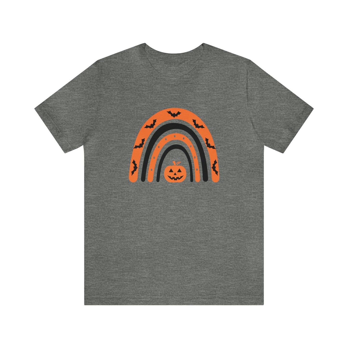 Halloween Rainbow - Bella Canvas Short Sleeve Tee