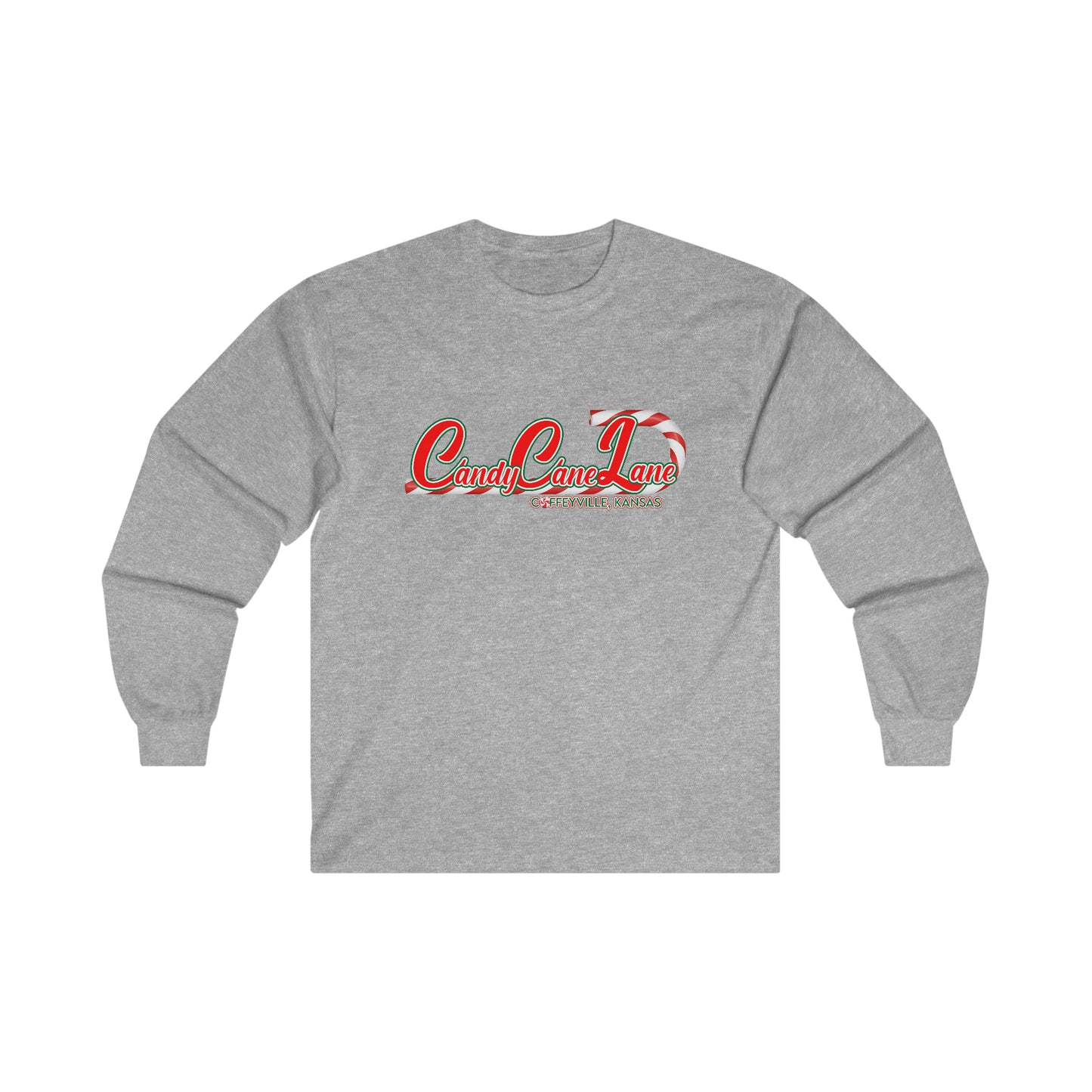 Candy Cane Lane 1 - Long Sleeve Tee