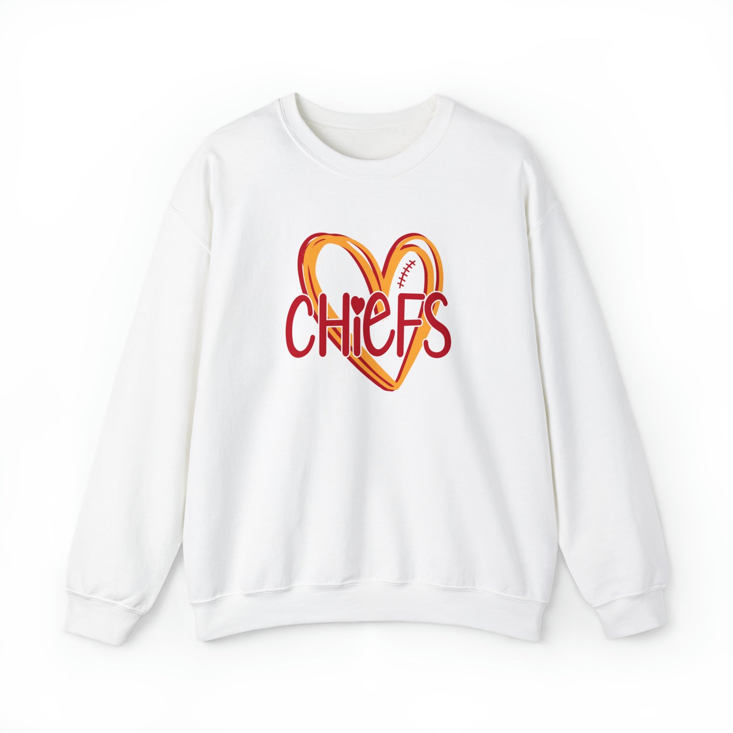 Chiefs Heart - Crewneck Sweatshirt