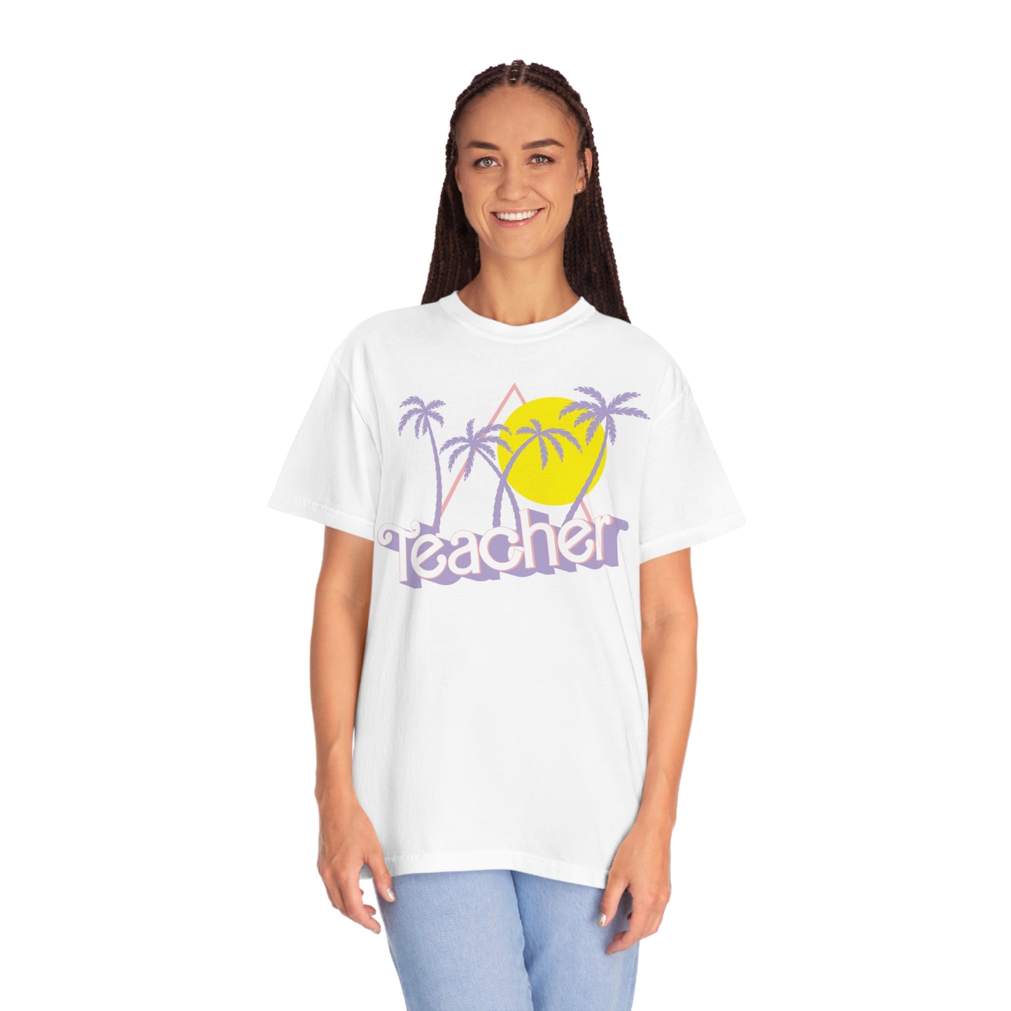"Malibu Teacher/Barbie" T-shirt - Comfort Colors