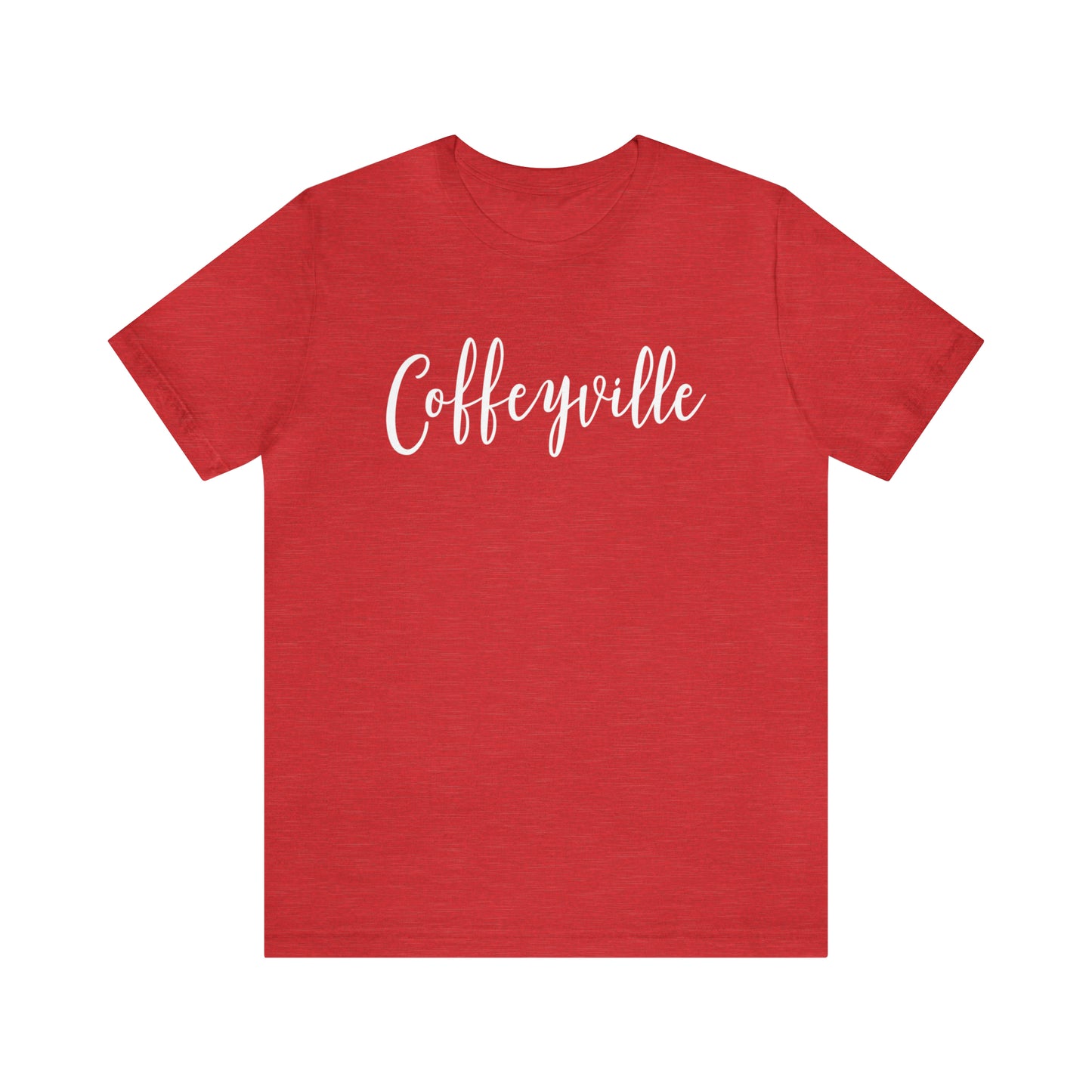 Coffeyville white - Bella Canvas Short Sleeve Tee