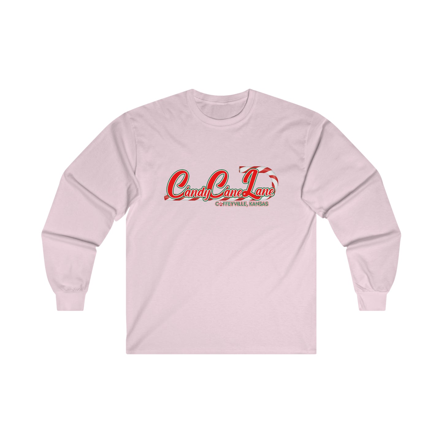 Candy Cane Lane 1 - Long Sleeve Tee
