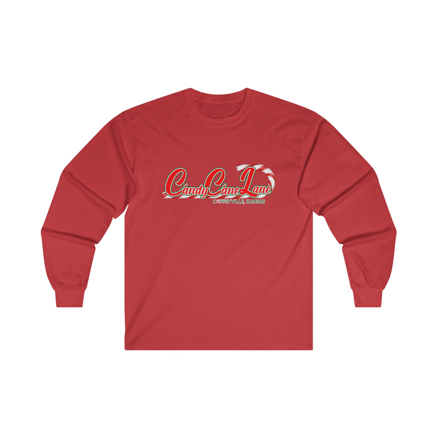 Candy Cane Lane 1 - Long Sleeve Tee