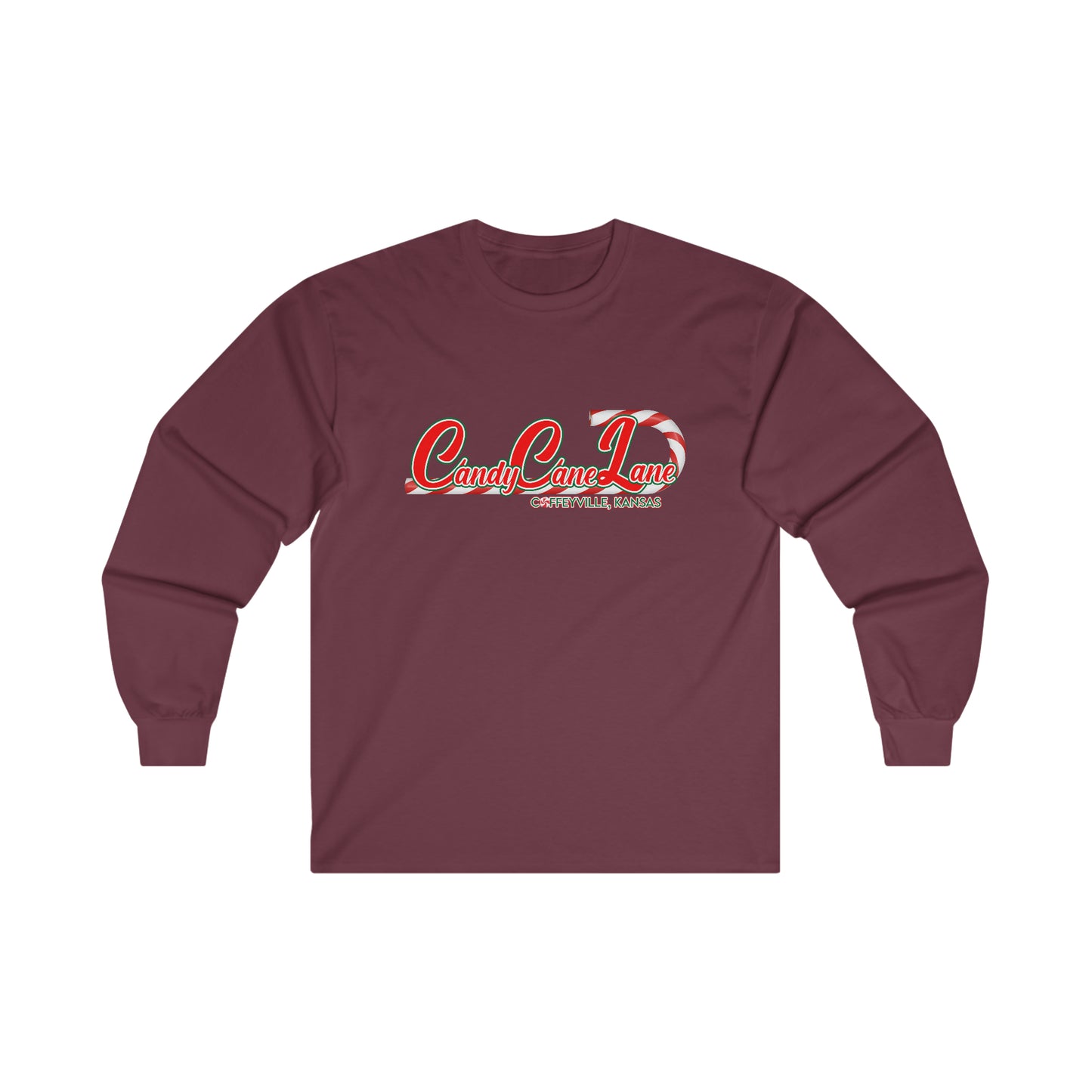 Candy Cane Lane 1 - Long Sleeve Tee