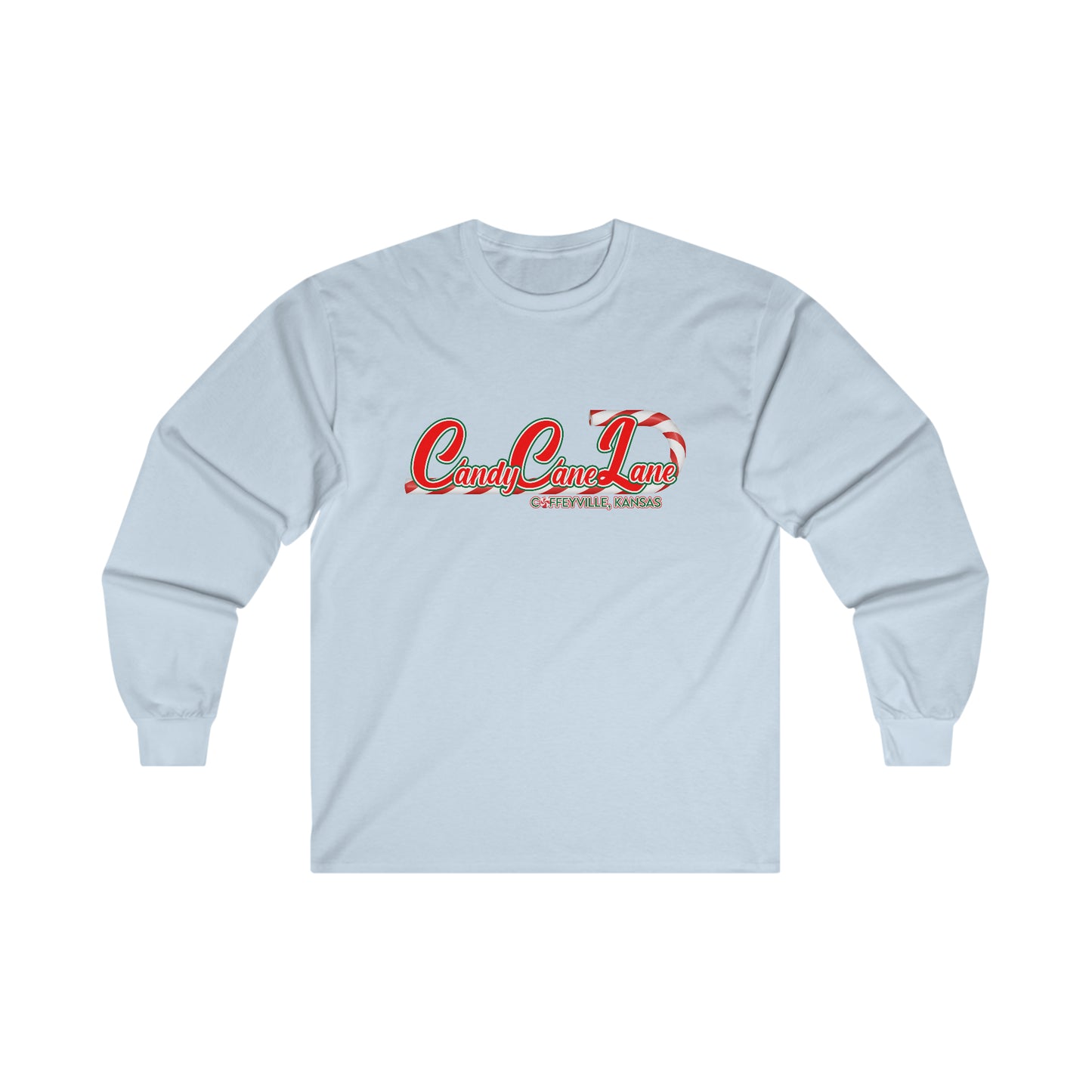 Candy Cane Lane 1 - Long Sleeve Tee