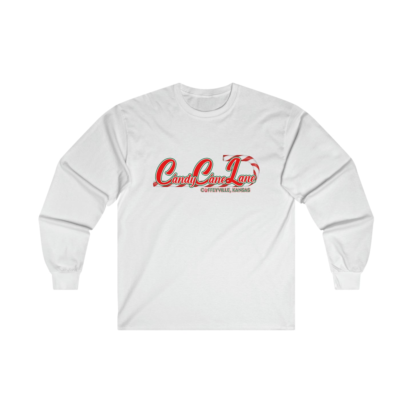 Candy Cane Lane 1 - Long Sleeve Tee