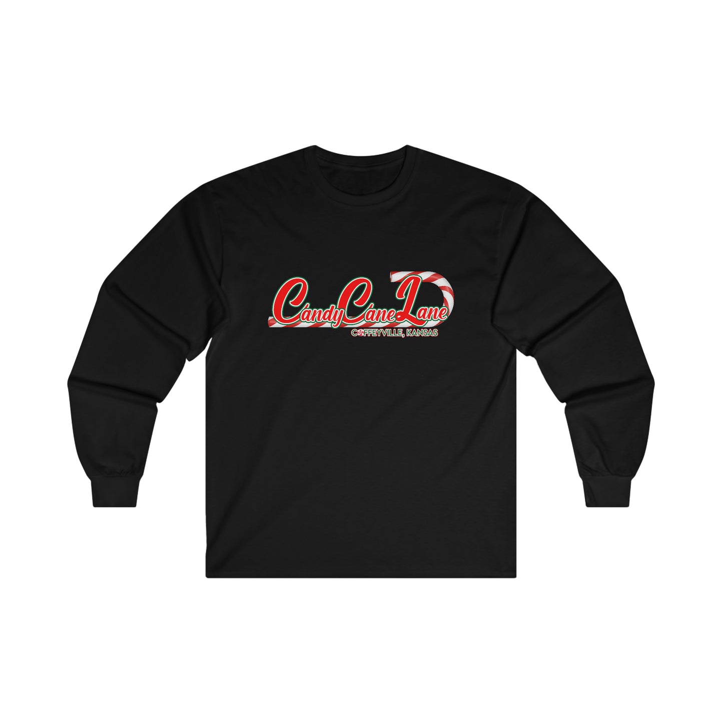 Candy Cane Lane 1 - Long Sleeve Tee