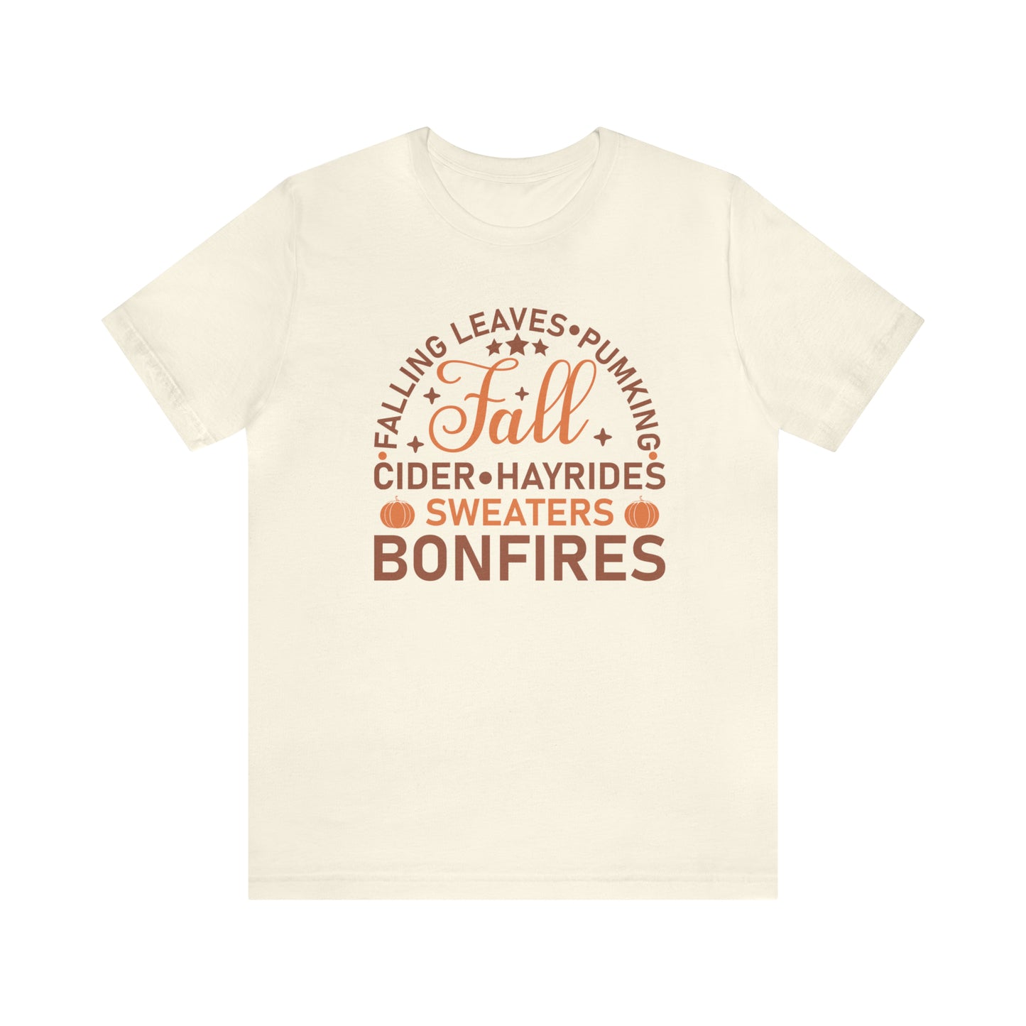 Falling Leaves - Bella Canvas Short Sleeve Tee