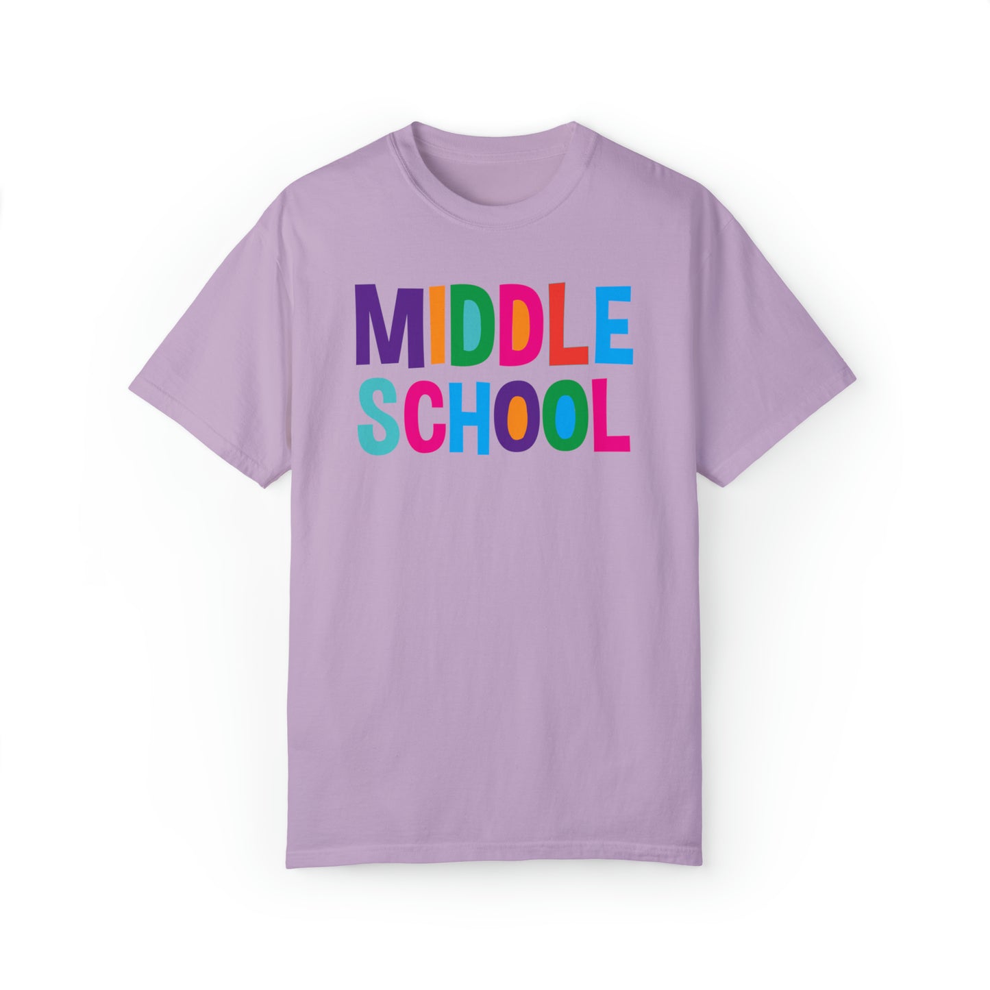 Middle School - Comfort Colors 1717 Unisex Garment-Dyed T-shirt