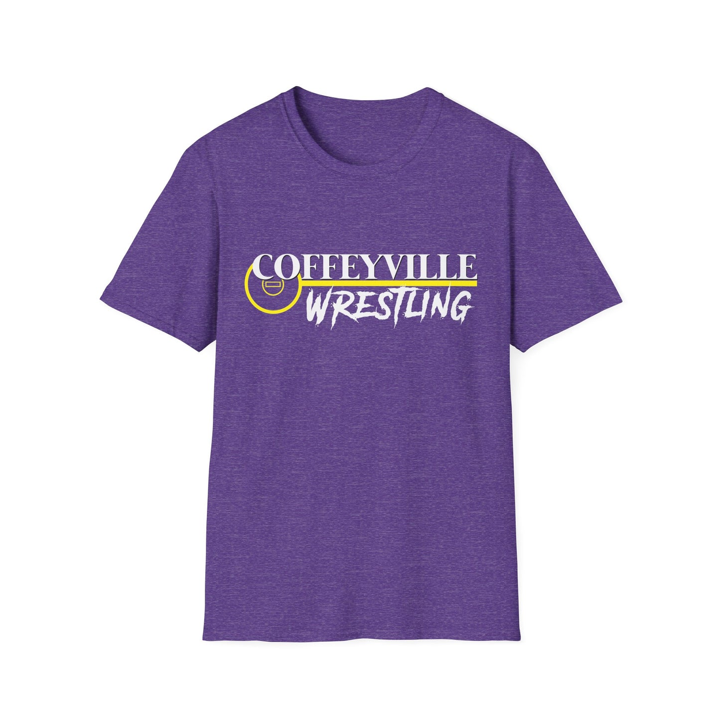Coffeyville Wrestling Mat - Gildan Softstyle T-Shirt